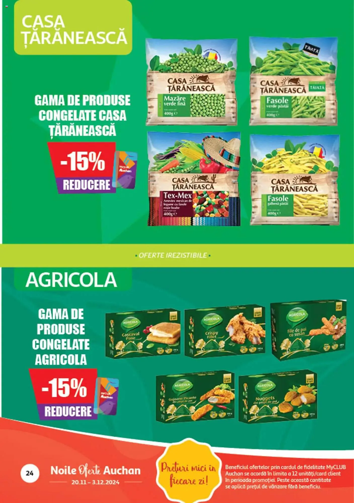 Catalog Catalog Auchan de la 20 noiembrie până la 3 decembrie 2024 - Revista Pagina 24