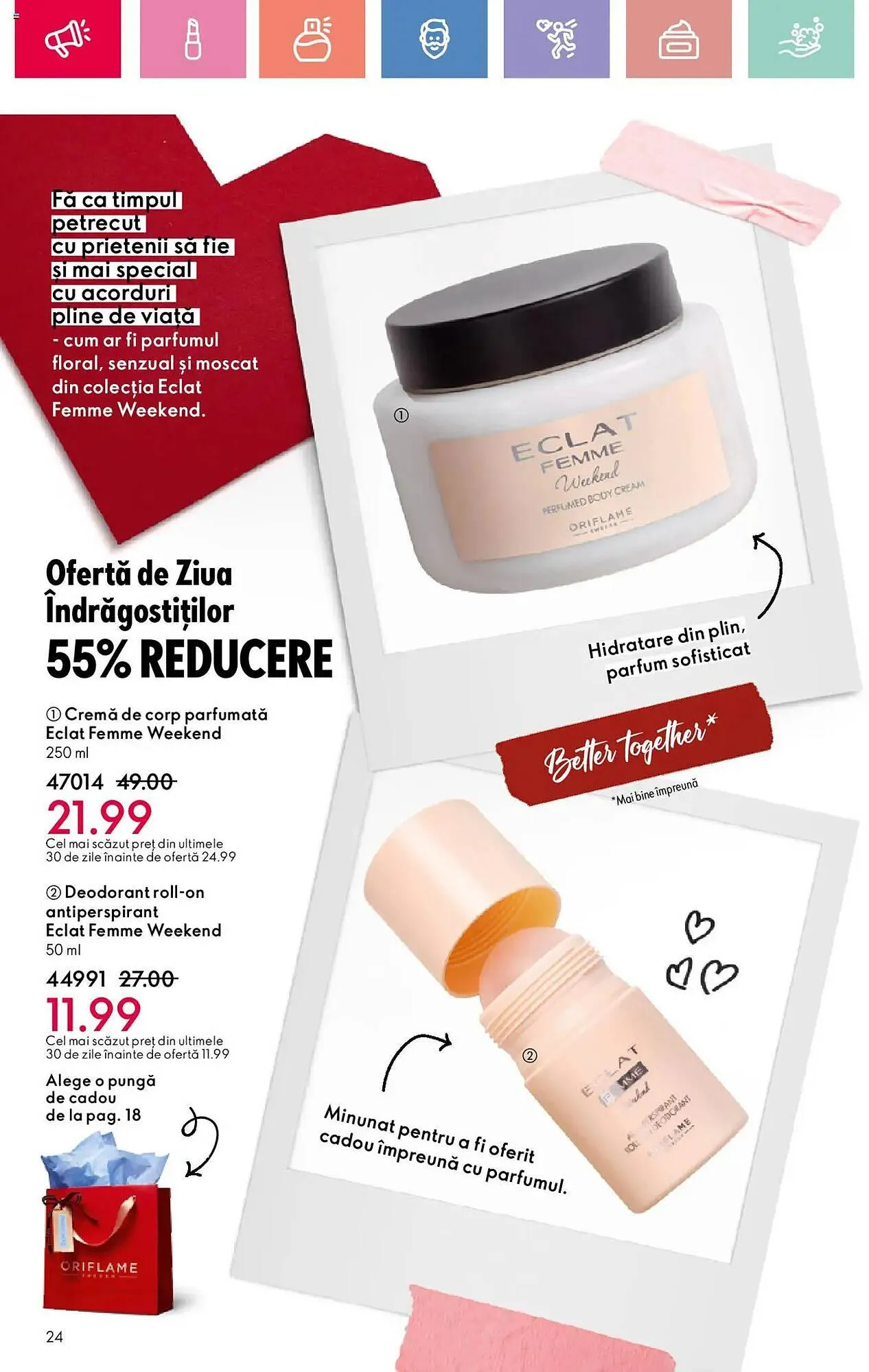 Catalog Catalog Oriflame de la 19 ianuarie până la 8 februarie 2025 - Revista Pagina 24