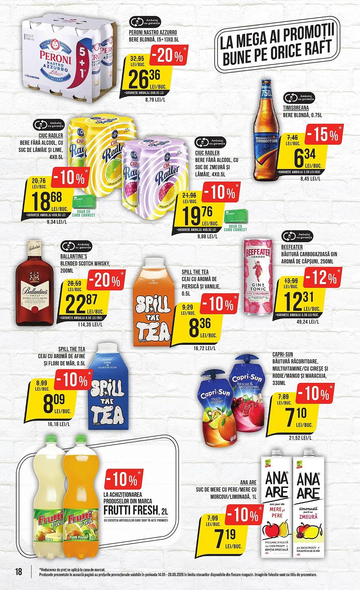 Catalog Catalog Mega Image de la 14 mai până la 20 mai 2026 - Revista Pagina 18