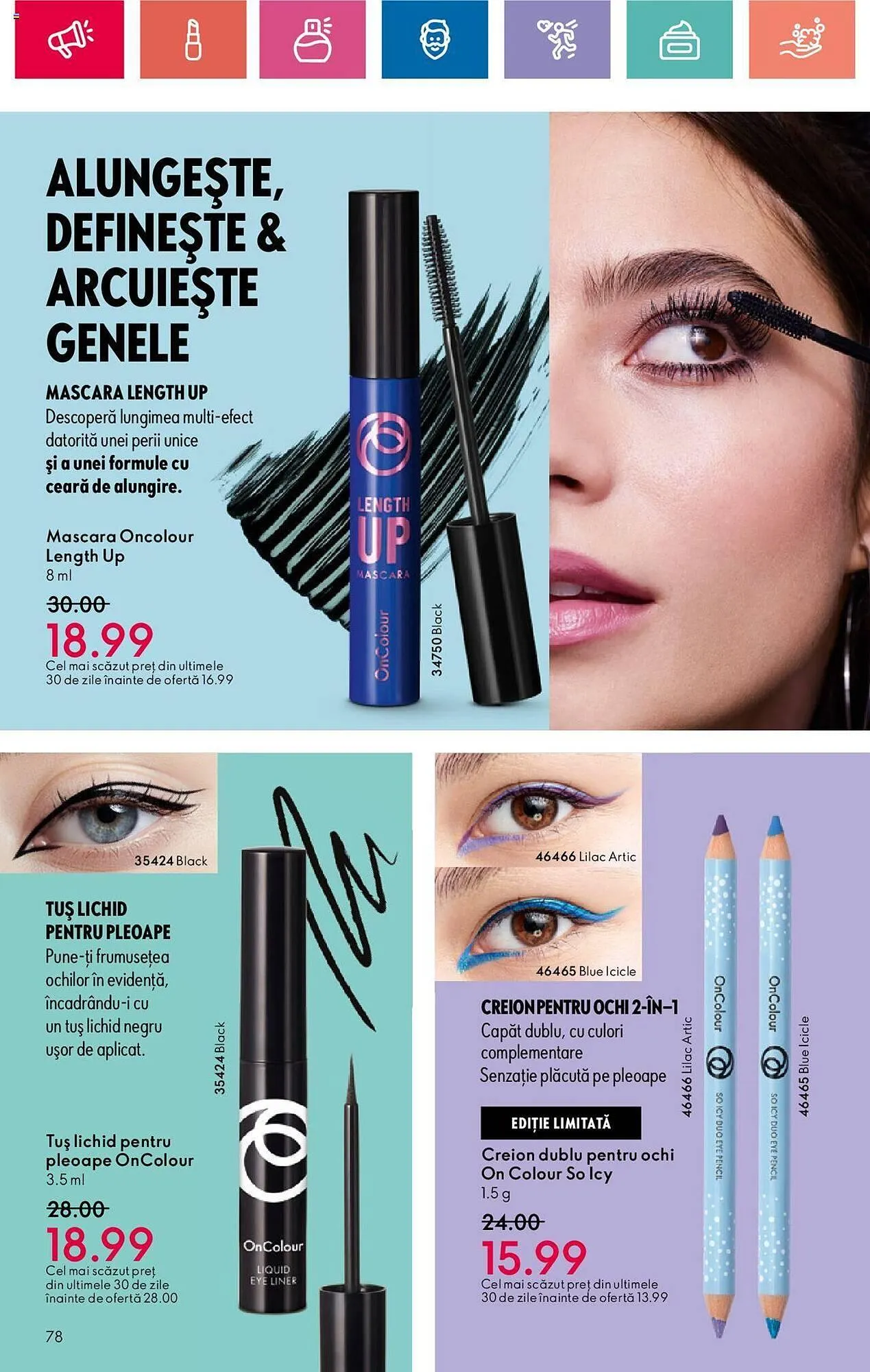 Catalog Oriflame catalog de la 28 mai până la 17 iunie 2024 - Revista Pagina 78