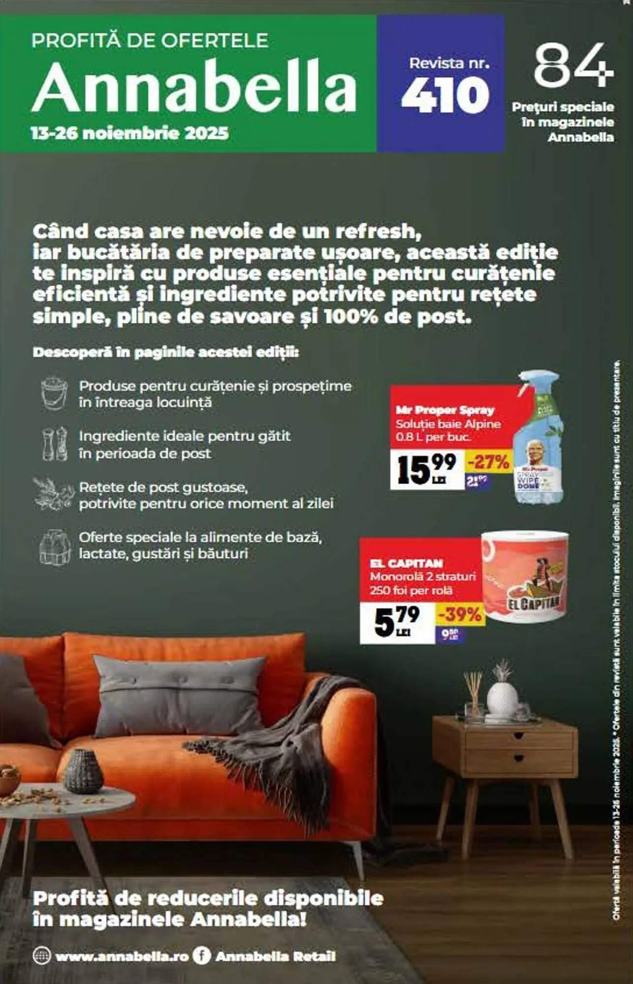 Catalog Catalog Annabella de la 13 noiembrie până la 26 noiembrie 2025 - Revista Pagina 1