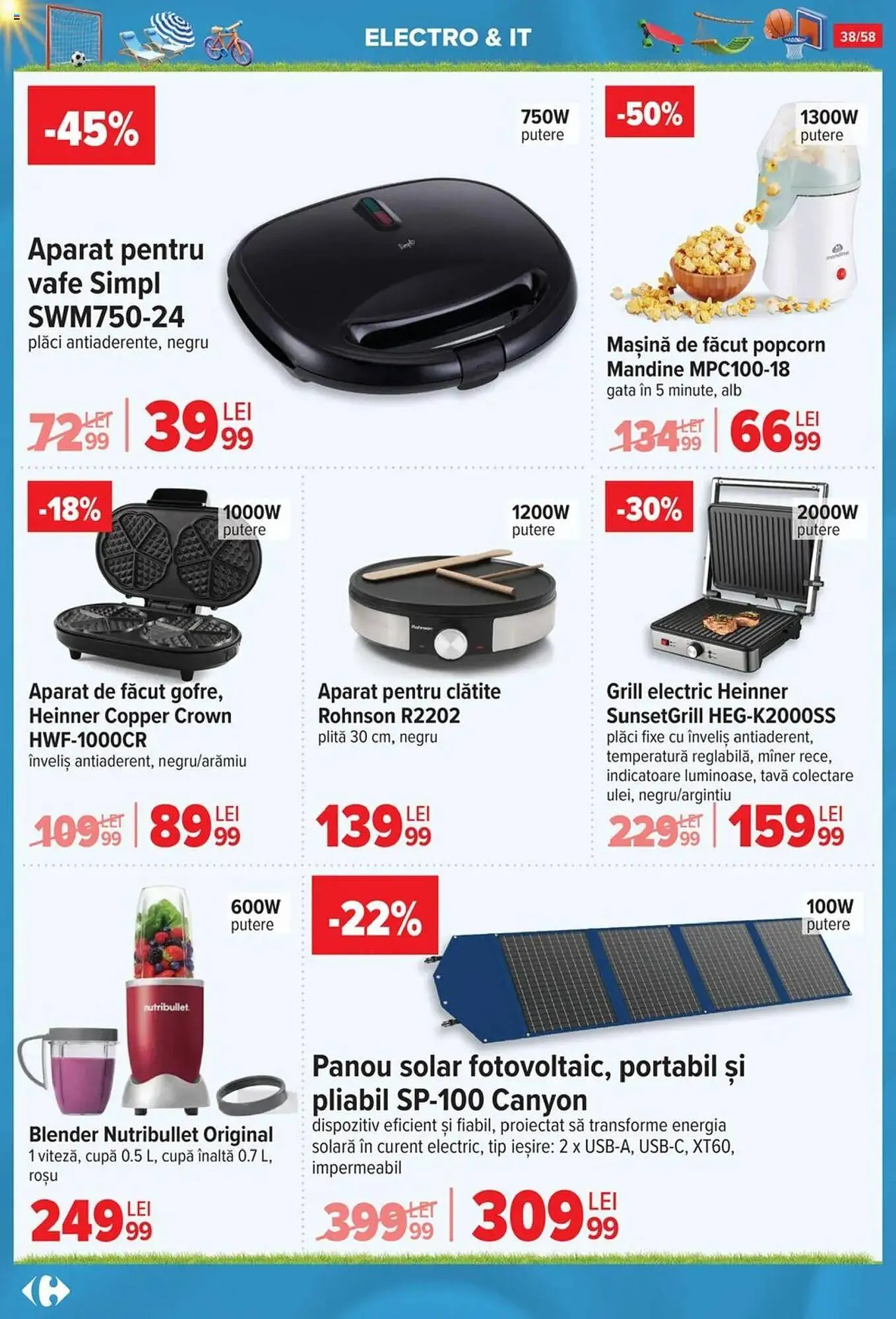 Catalog Catalog Carrefour de la 3 iunie până la 1 iulie 2025 - Revista Pagina 38