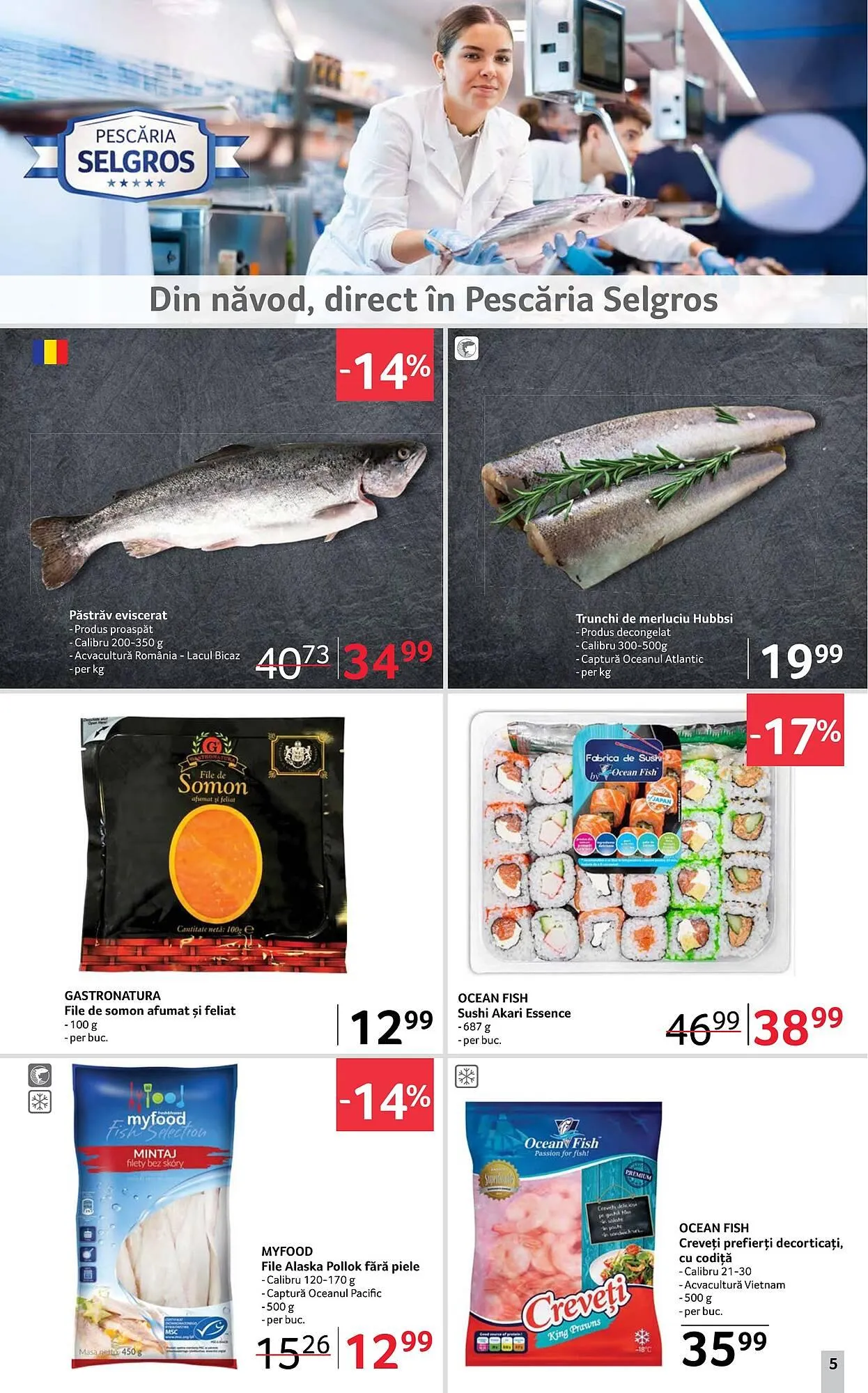 Catalog Catalog Selgros de la 3 octombrie până la 16 octombrie 2025 - Revista Pagina 5