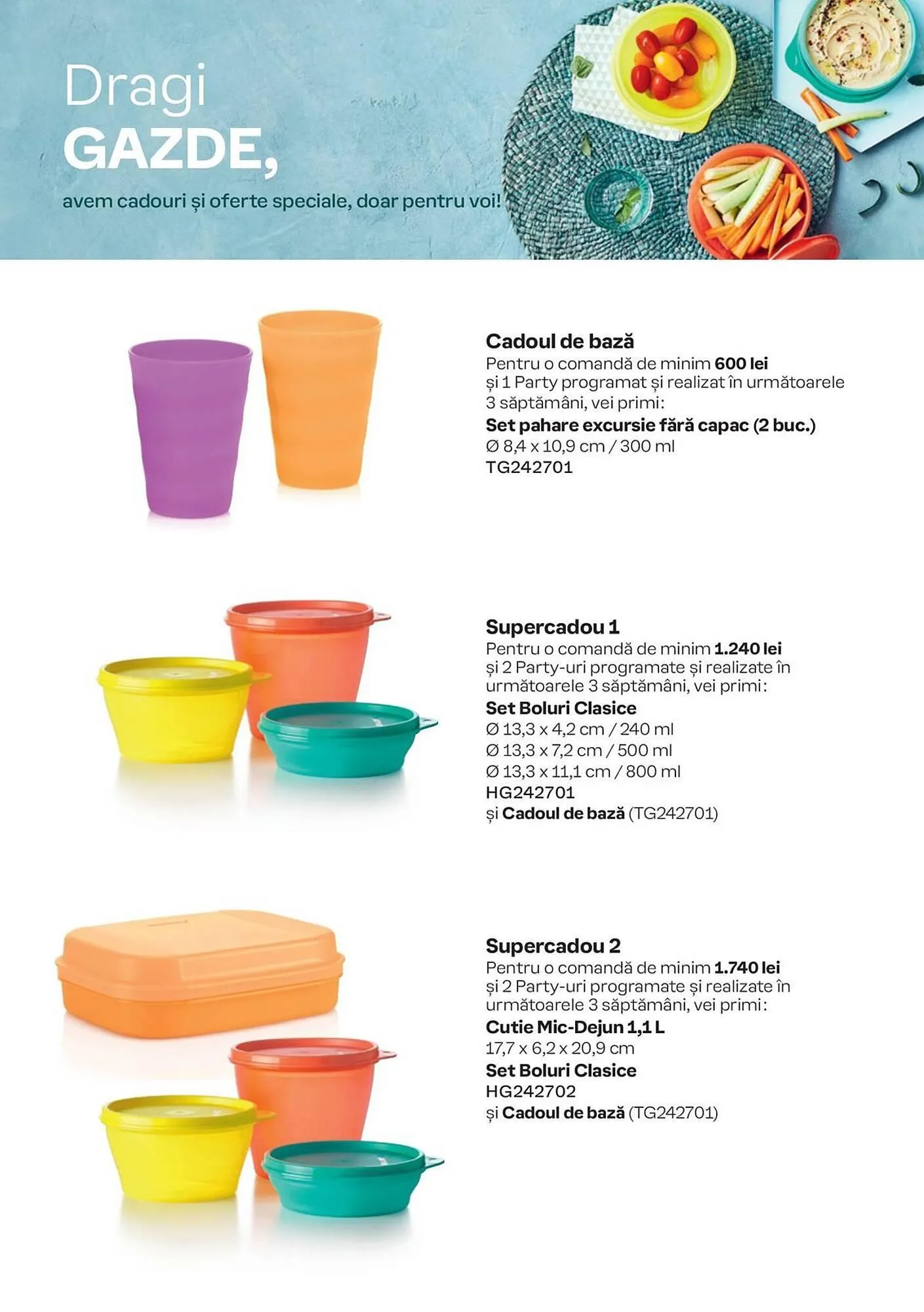 Catalog Tupperware catalog de la 1 iulie până la 4 august 2024 - Revista Pagina 15