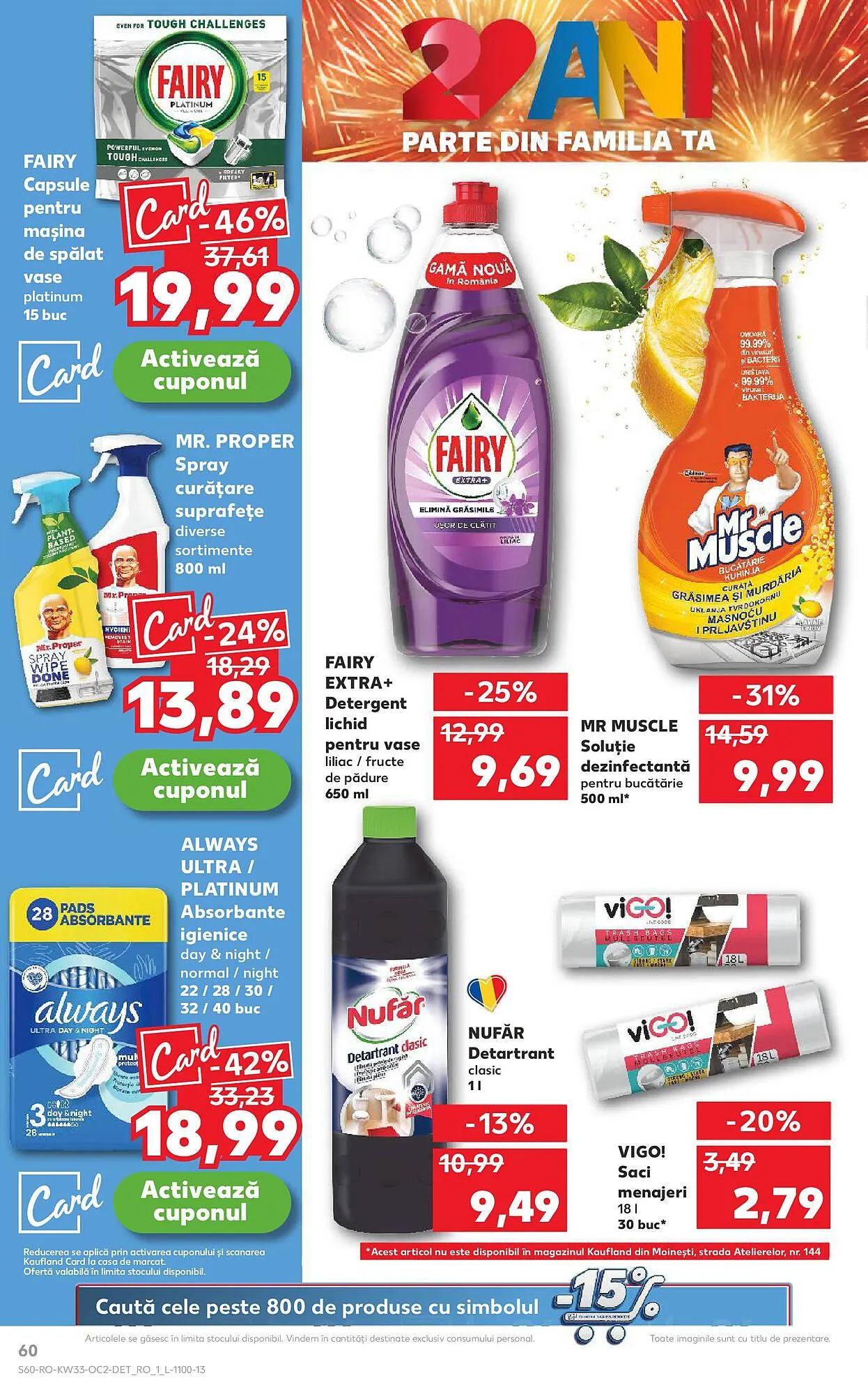 Catalog Catalog Kaufland de la 13 august până la 19 august 2025 - Revista Pagina 60