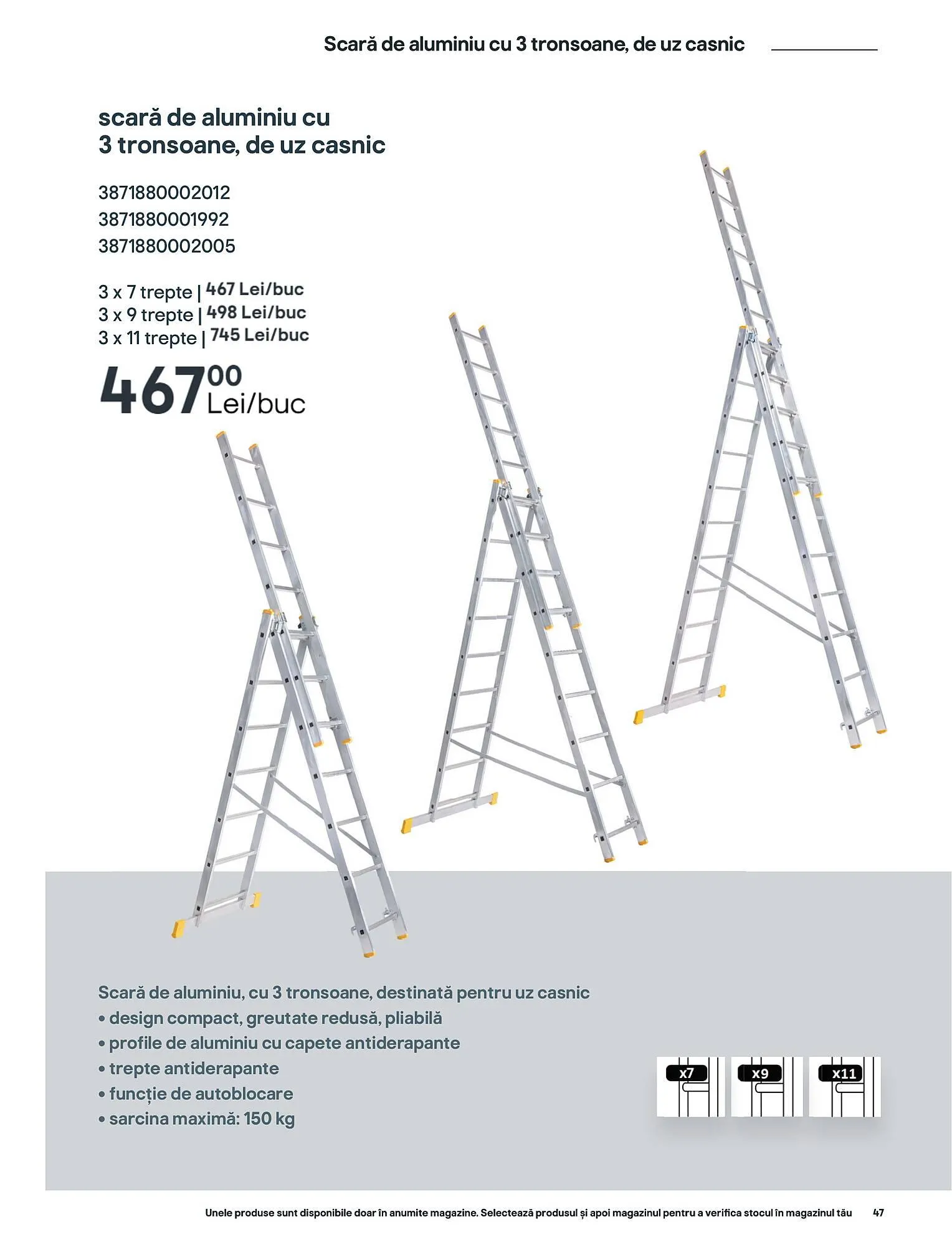 Catalog Catalog Brico Depôt de la 13 iunie până la 7 februarie 2026 - Revista Pagina 47