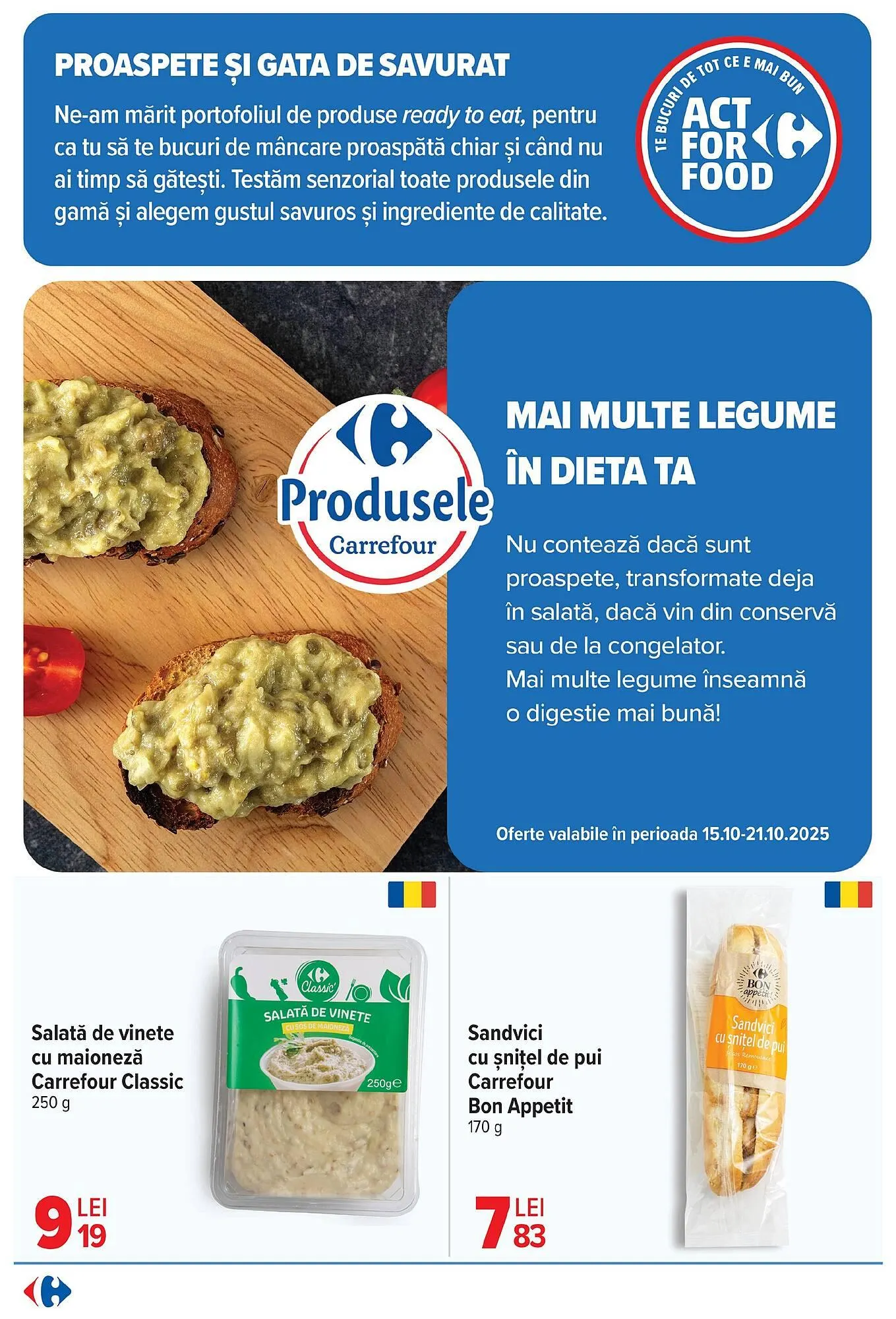 Catalog Catalog Carrefour de la 15 octombrie până la 4 noiembrie 2025 - Revista Pagina 50