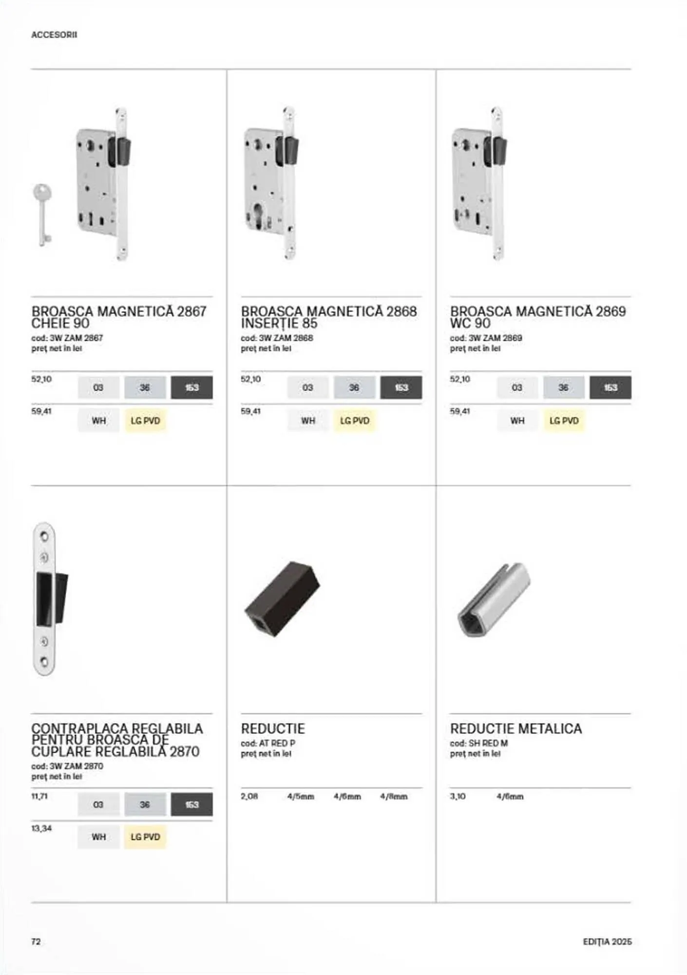 Catalog Catalog Proges de la 8 septembrie până la 31 decembrie 2025 - Revista Pagina 74