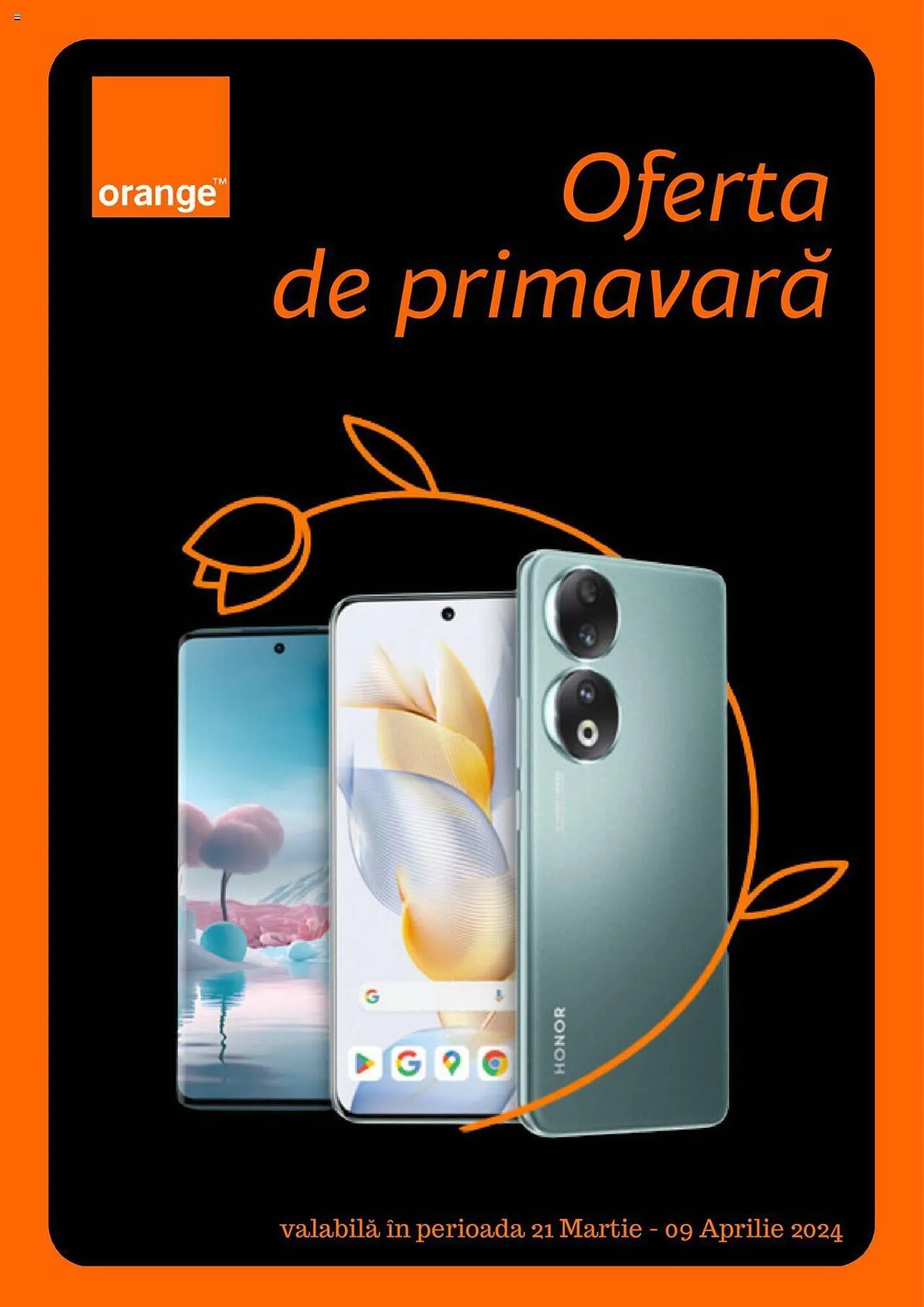 Catalog Orange catalog de la 21 martie până la 9 aprilie 2024 - Revista Pagina