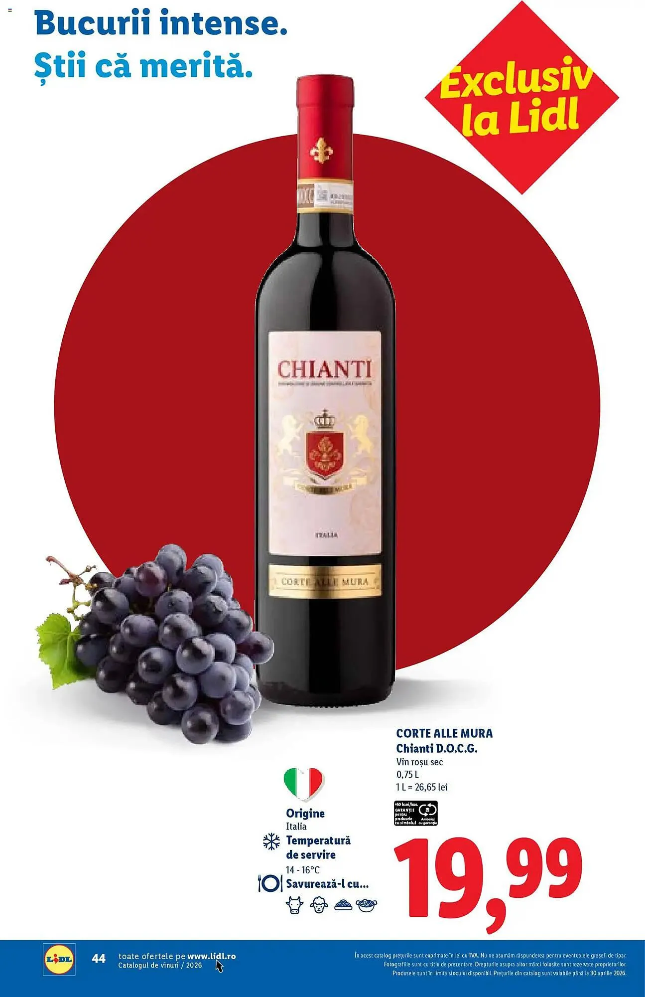 Catalog Catalog Lidl de la 22 februarie până la 30 aprilie 2026 - Revista Pagina 44