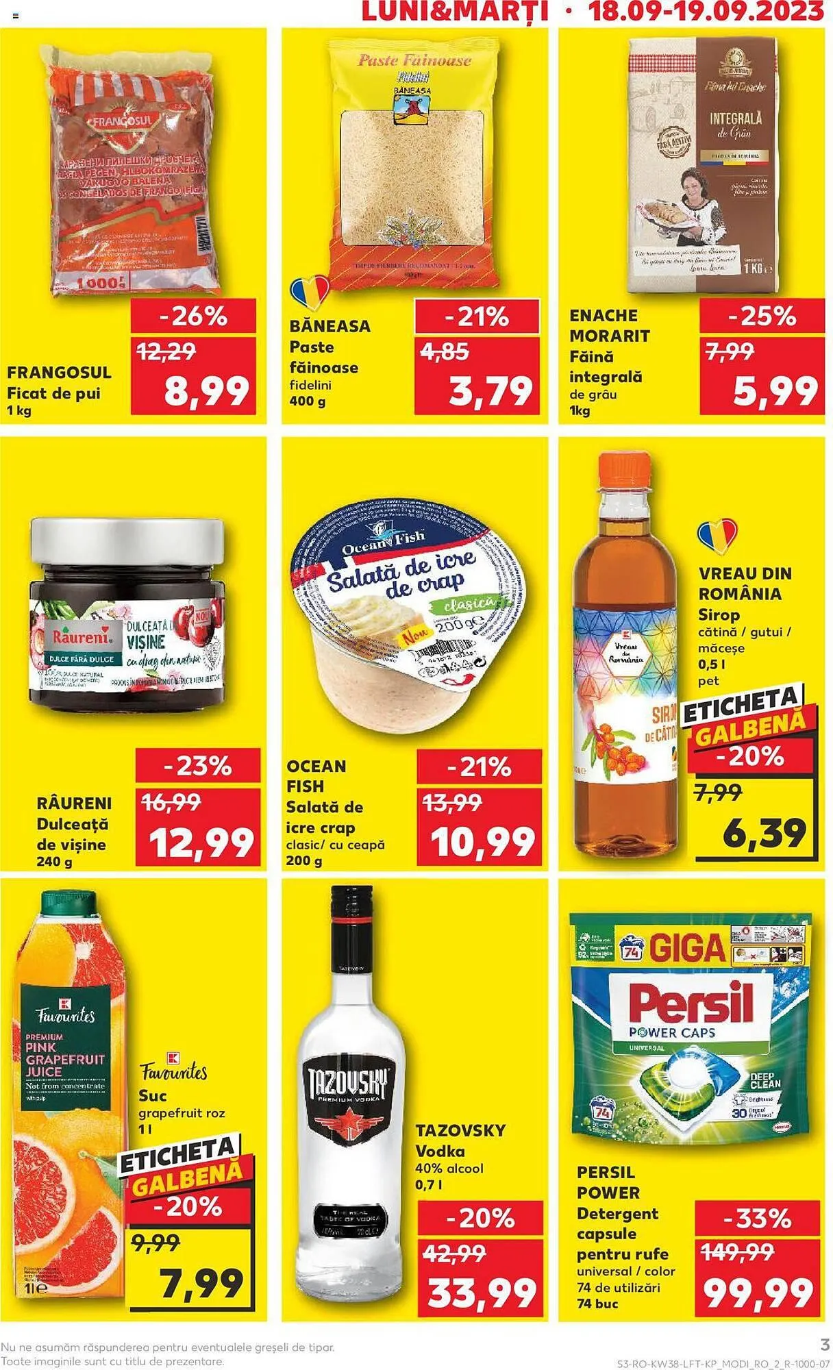 Catalog Kaufland catalog de la 20 septembrie până la 26 septembrie 2023 - Revista Pagina 3