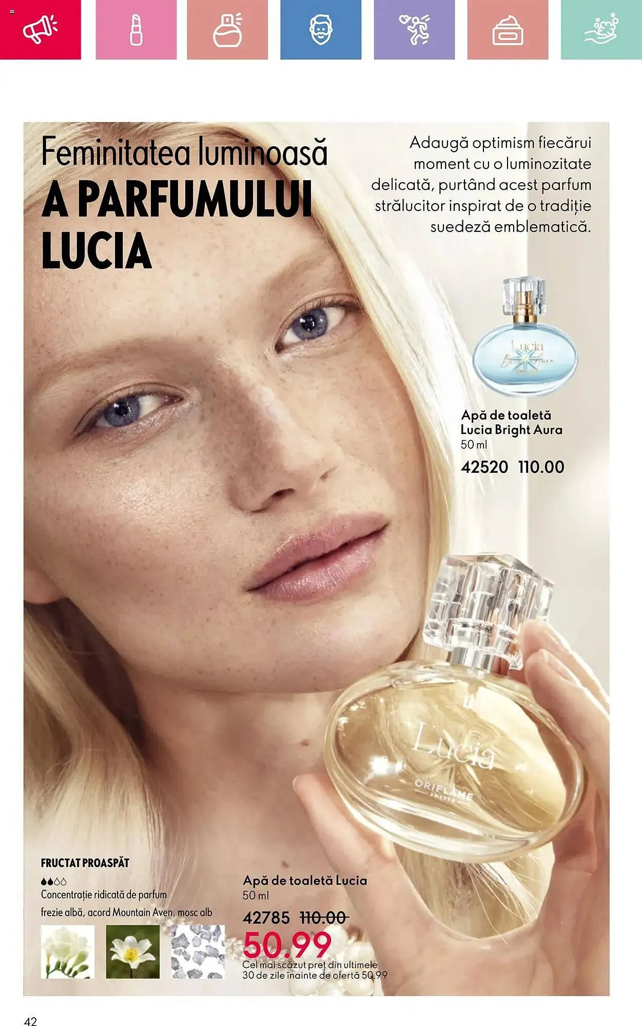 Catalog Catalog Oriflame de la 23 martie până la 12 aprilie 2025 - Revista Pagina 42