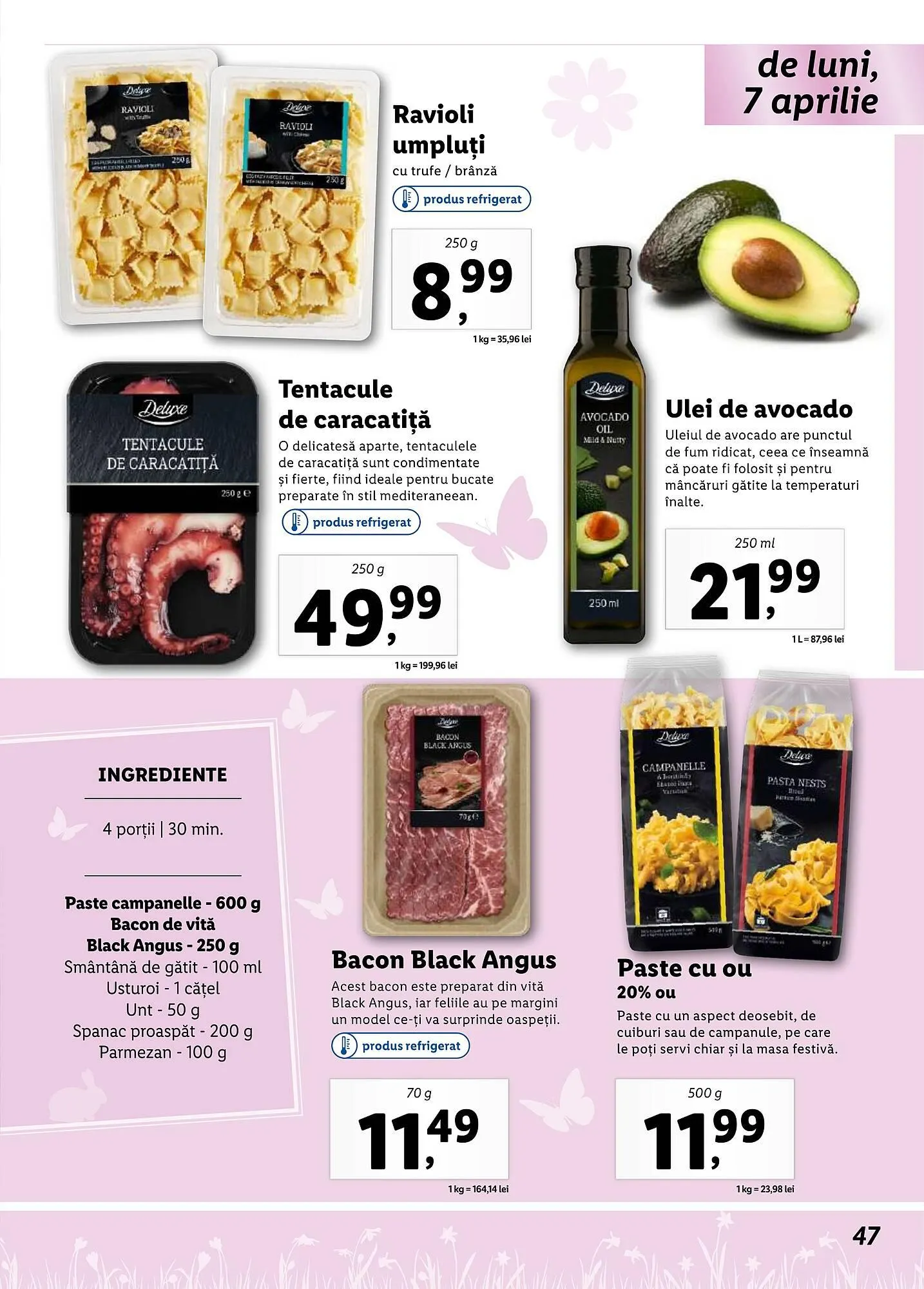 Catalog Catalog Lidl de la 24 martie până la 20 aprilie 2025 - Revista Pagina 47