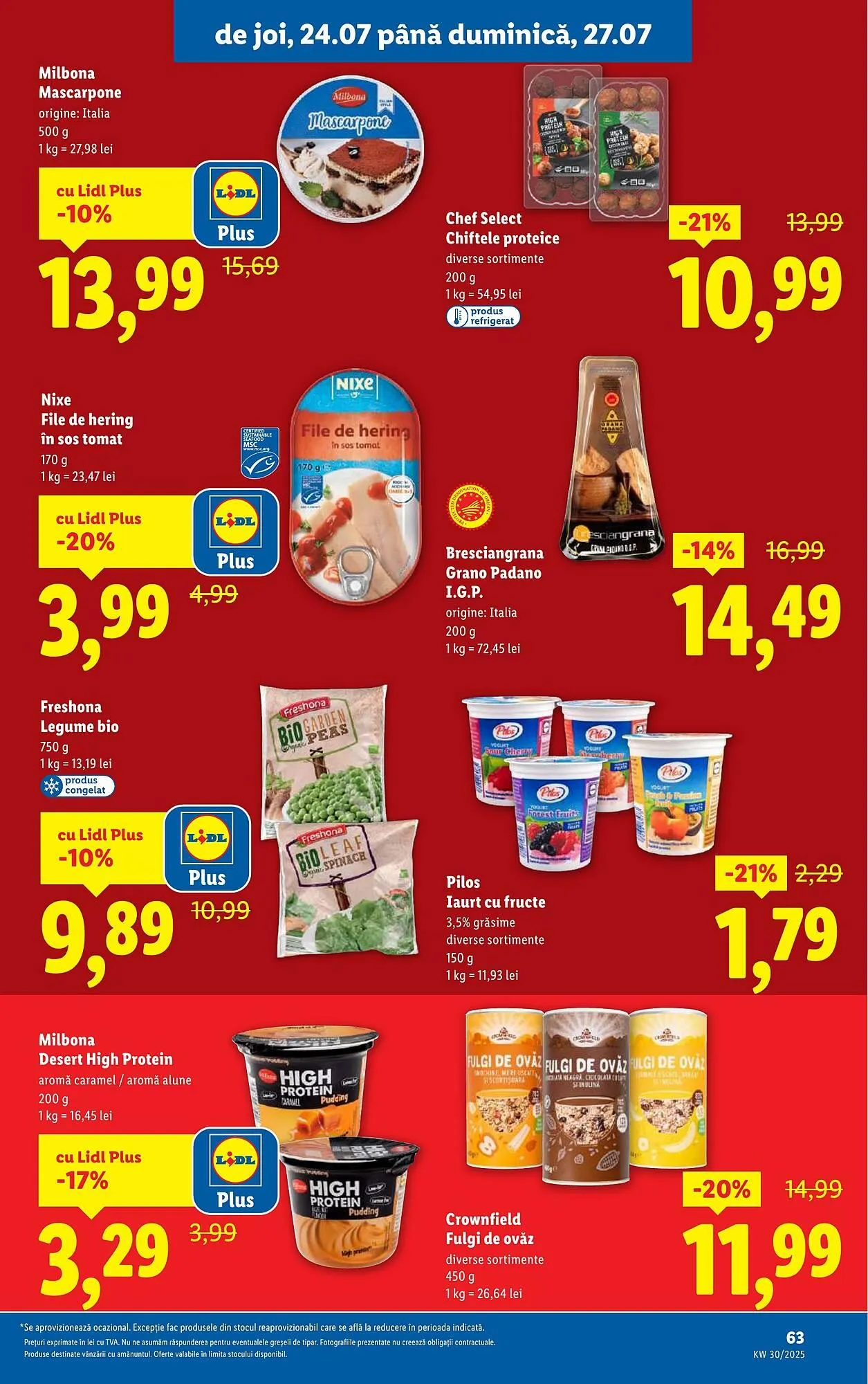 Catalog Catalog Lidl de la 21 iulie până la 27 iulie 2025 - Revista Pagina 63