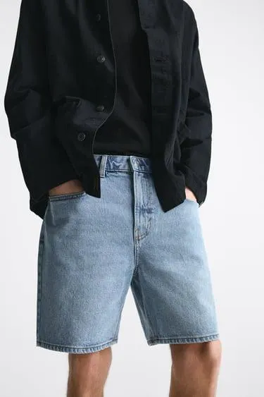 BERMUDE DENIM SIMPLE