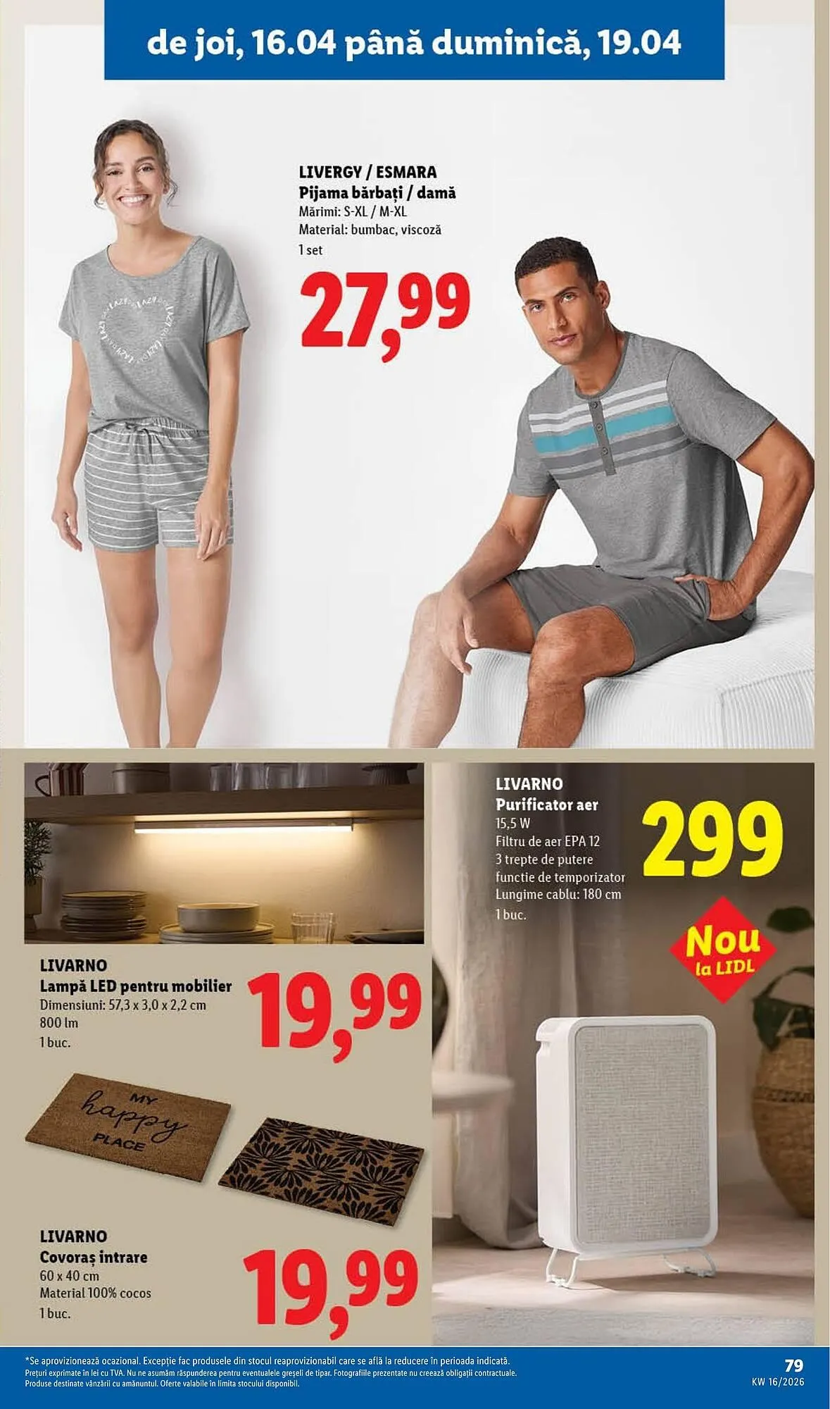 Catalog Catalog Lidl de la 14 aprilie până la 19 aprilie 2026 - Revista Pagina 79