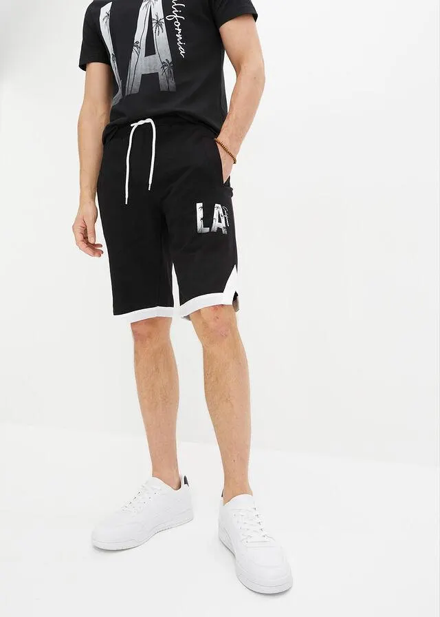 Bermude sport bumbac bio, regular fit