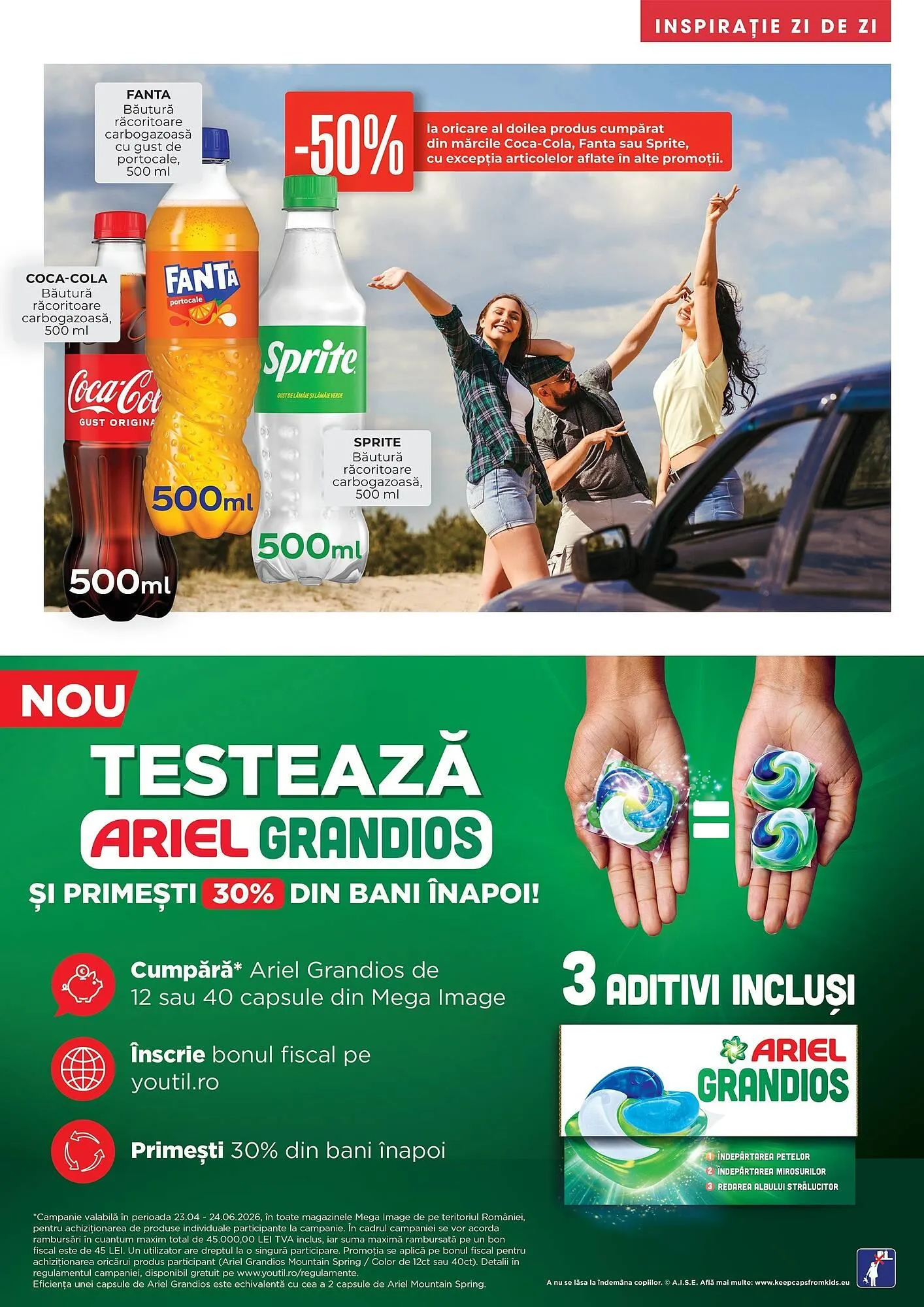 Catalog Catalog Mega Image de la 1 mai până la 31 mai 2026 - Revista Pagina 13