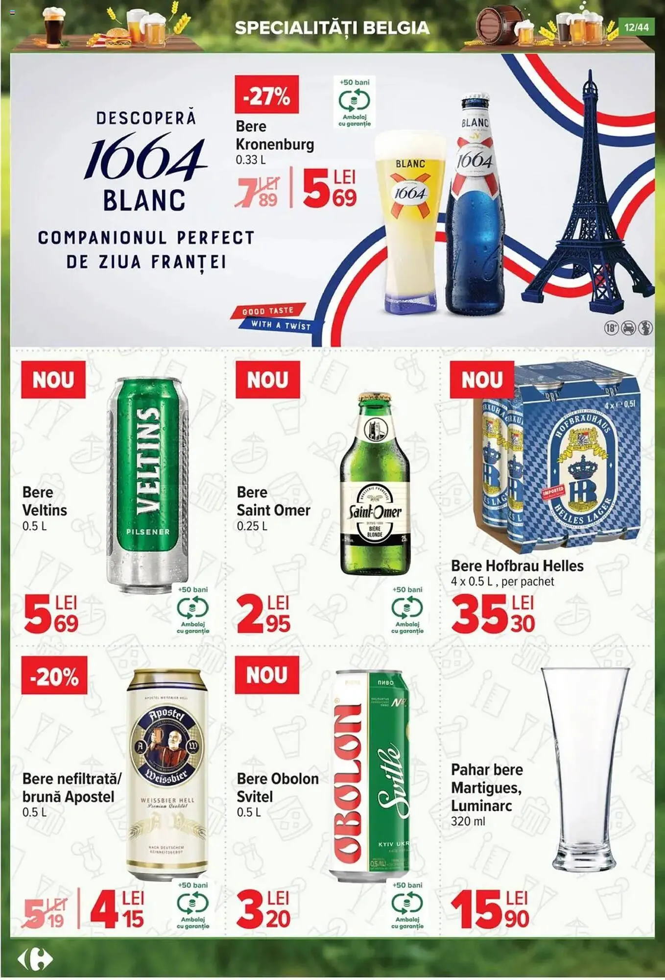 Catalog Catalog Carrefour de la 1 iulie până la 15 iulie 2025 - Revista Pagina 12