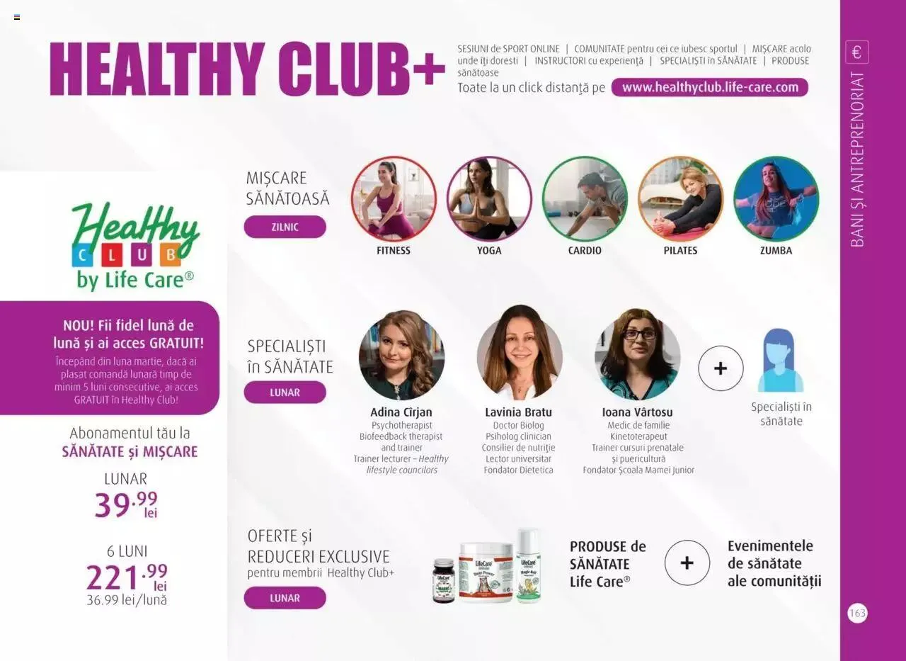 Catalog Life Care - Catalog Life Care toamna 2023 - iarna 2024 de la 1 septembrie până la 31 ianuarie 2024 - Revista Pagina 165