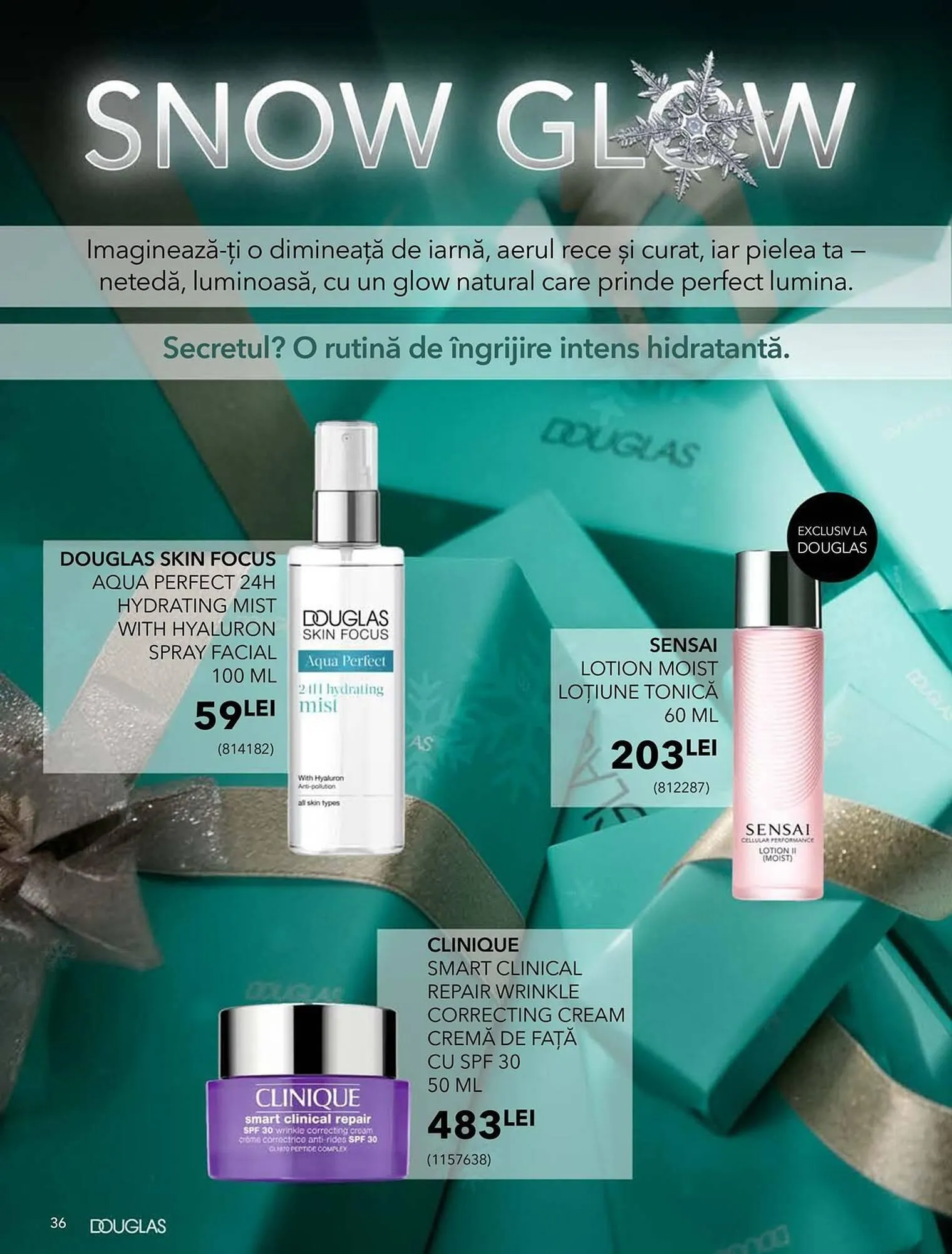 Catalog Magazine Douglas de la 2 decembrie până la 5 ianuarie 2026 - Revista Pagina 36