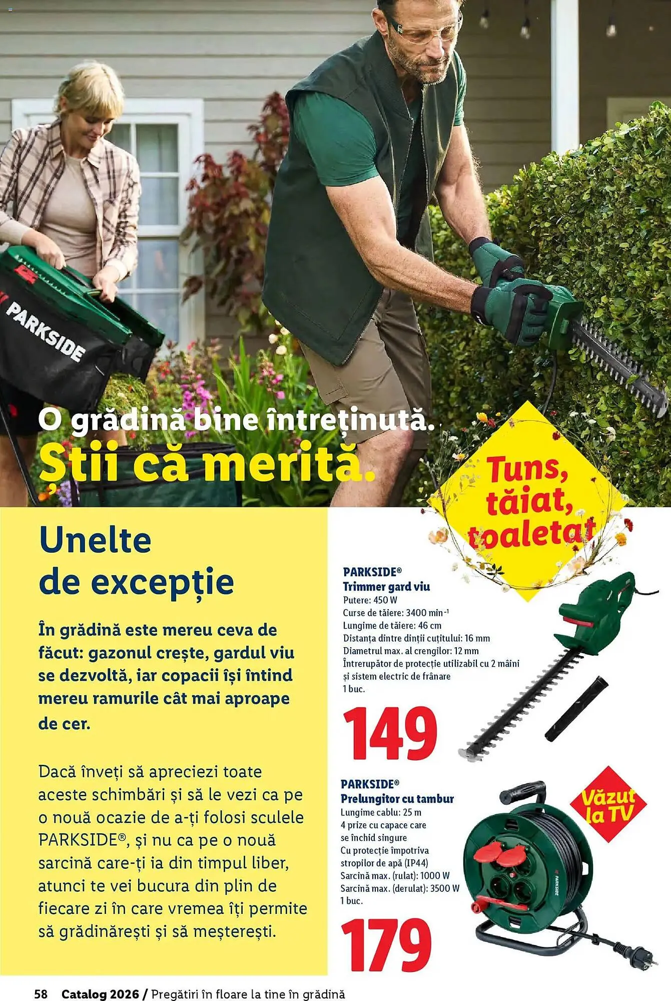 Catalog Catalog Lidl de la 18 februarie până la 5 aprilie 2026 - Revista Pagina 58