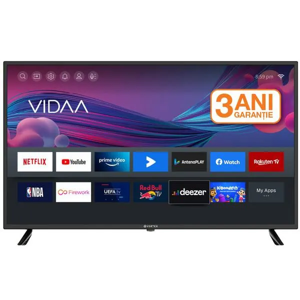 Televizor LED Smart VORTEX V40R5162VS, FullHD, 101cm