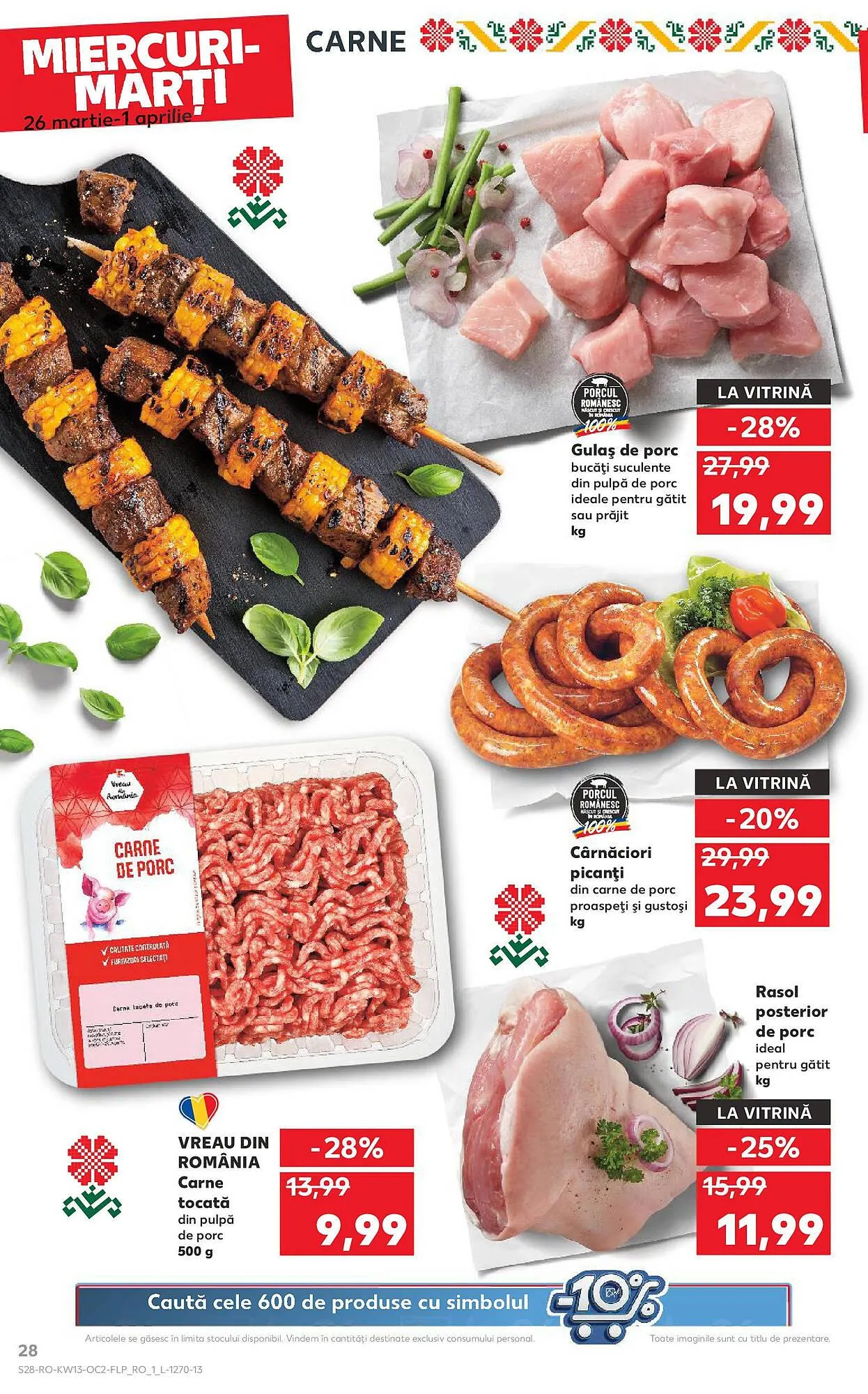 Catalog Catalog Kaufland de la 25 martie până la 30 martie 2025 - Revista Pagina 28