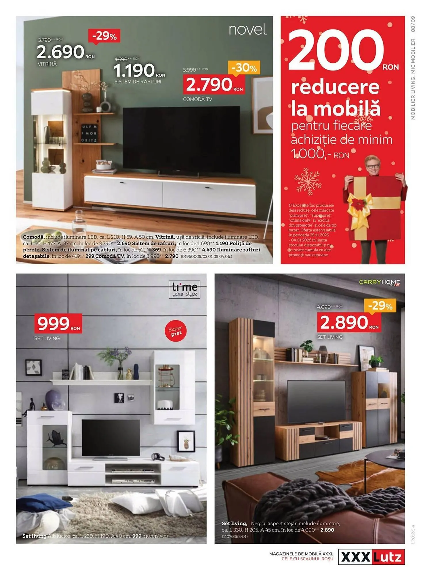 Catalog Catalog XXXLutz de la 10 decembrie până la 30 decembrie 2025 - Revista Pagina 9