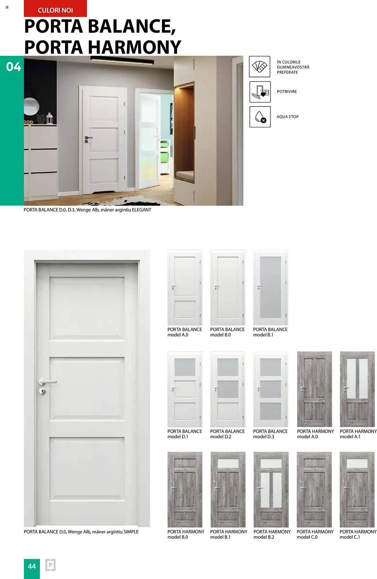 Catalog Сatalog Proges de la 13 septembrie până la 31 decembrie 2024 - Revista Pagina 44