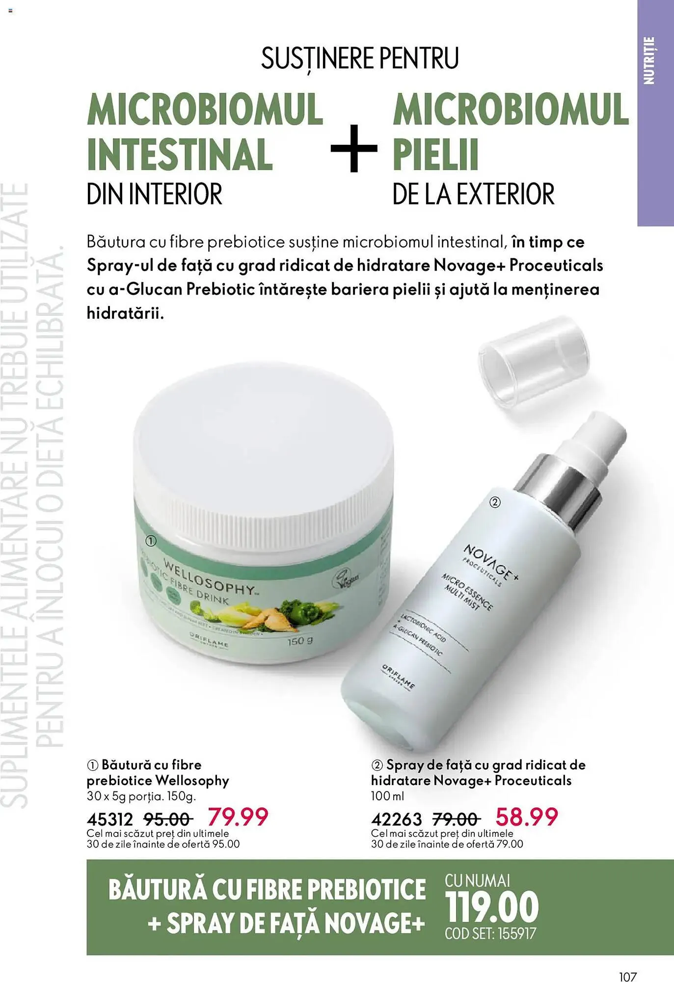 Catalog Catalog Oriflame de la 14 aprilie până la 5 mai 2026 - Revista Pagina 107