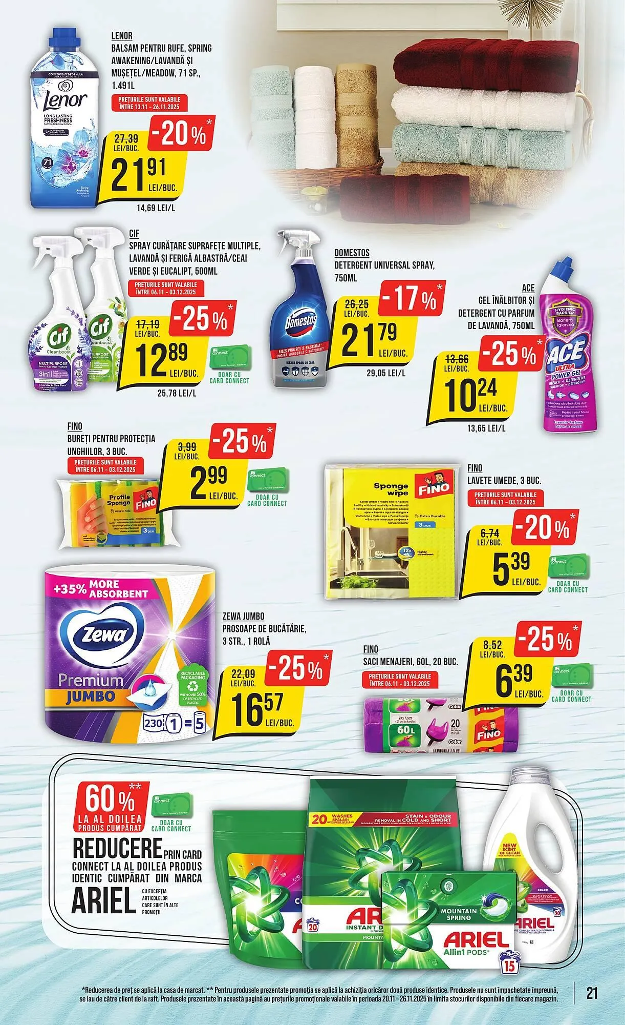 Catalog Catalog Mega Image de la 20 noiembrie până la 26 noiembrie 2025 - Revista Pagina 21