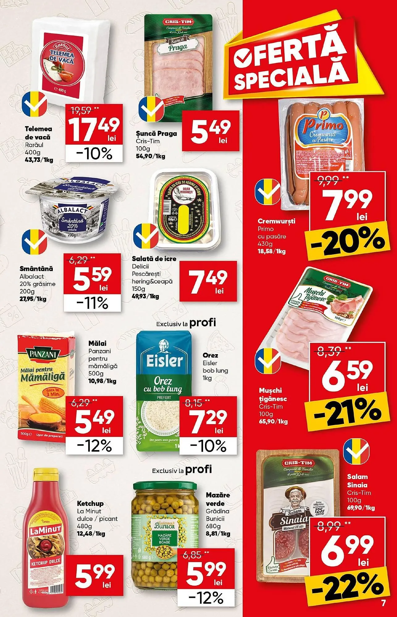 Catalog Catalog PROFI de la 19 martie până la 1 aprilie 2025 - Revista Pagina 7