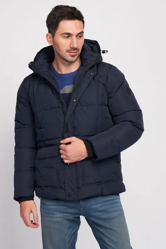 Kenvelo - Jacheta barbat cu gluga si buzunare