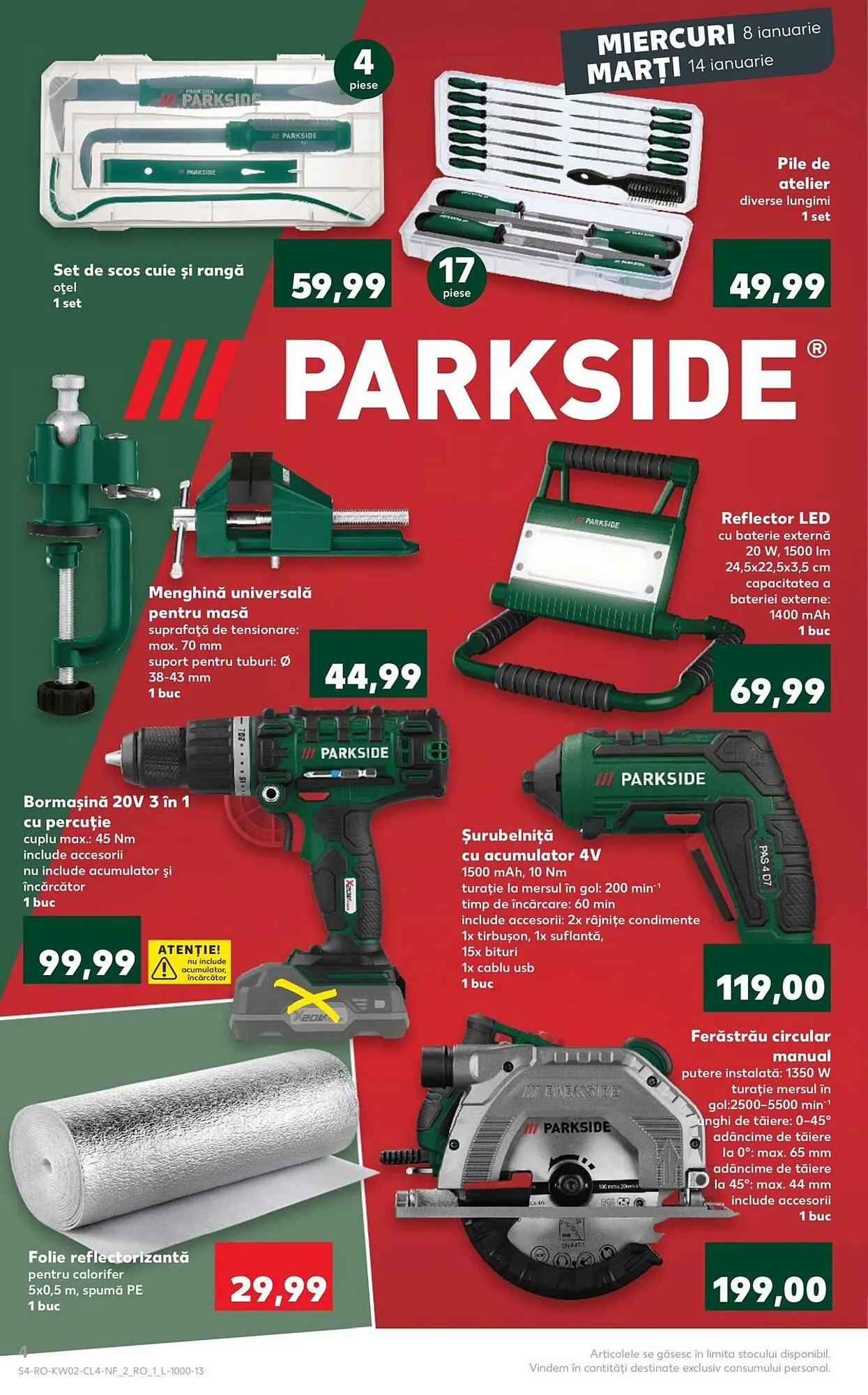 Catalog Catalog Kaufland de la 8 ianuarie până la 14 ianuarie 2025 - Revista Pagina 4