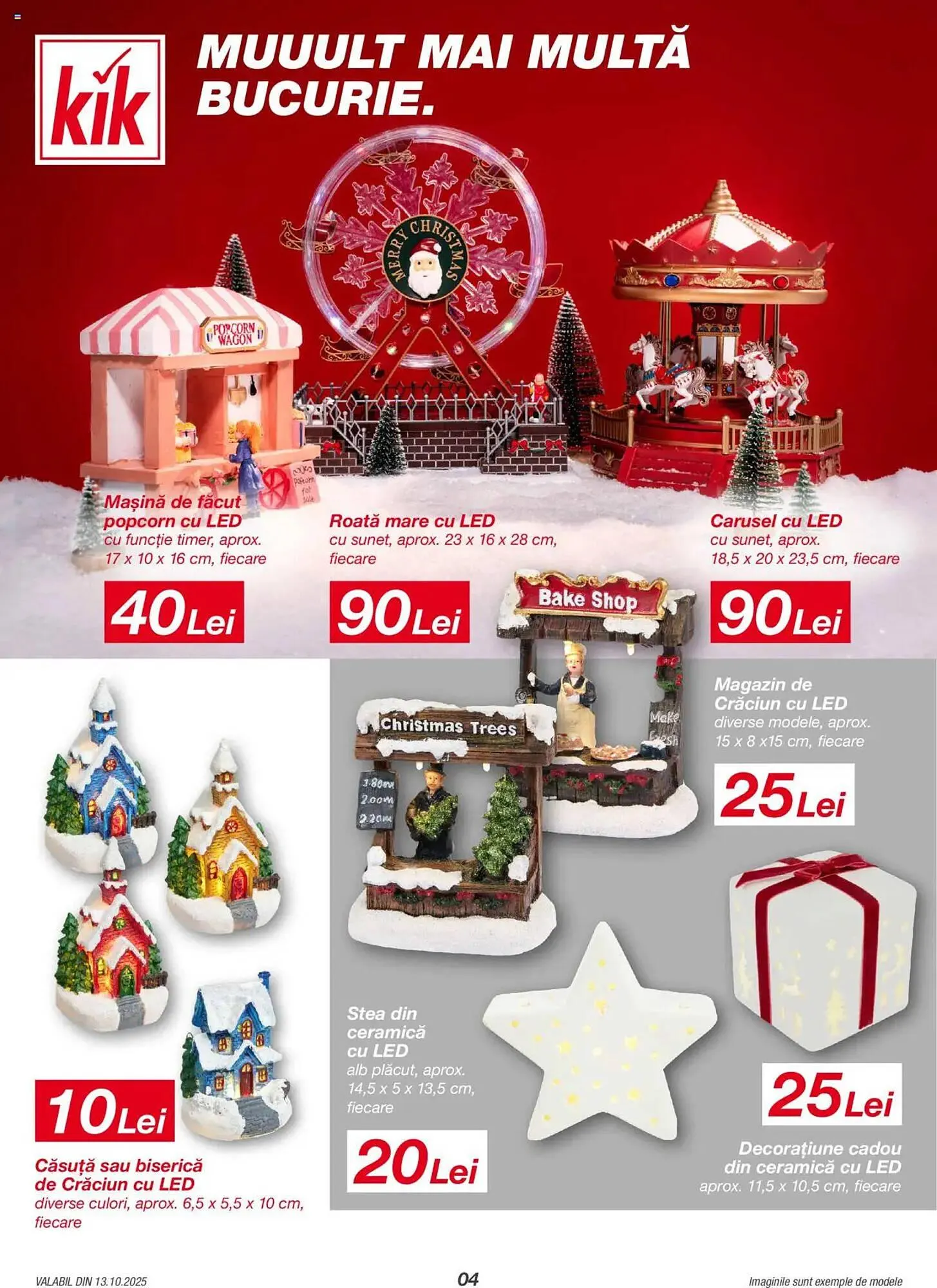 Catalog Catalog Kik de la 12 octombrie până la 7 noiembrie 2025 - Revista Pagina 4