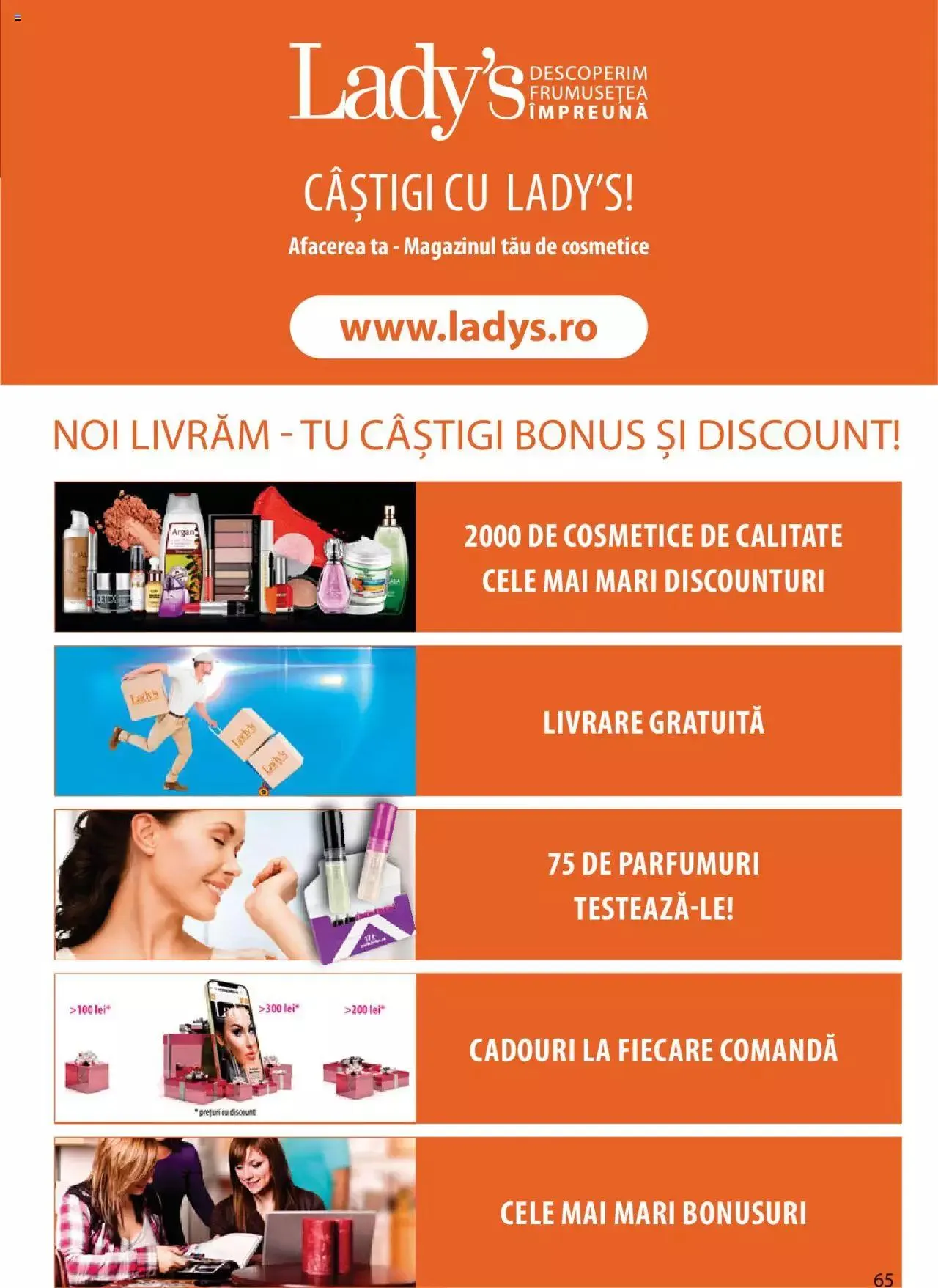 Catalog Lady’s - Catalog nou de la 5 ianuarie până la 31 decembrie 2023 - Revista Pagina 65