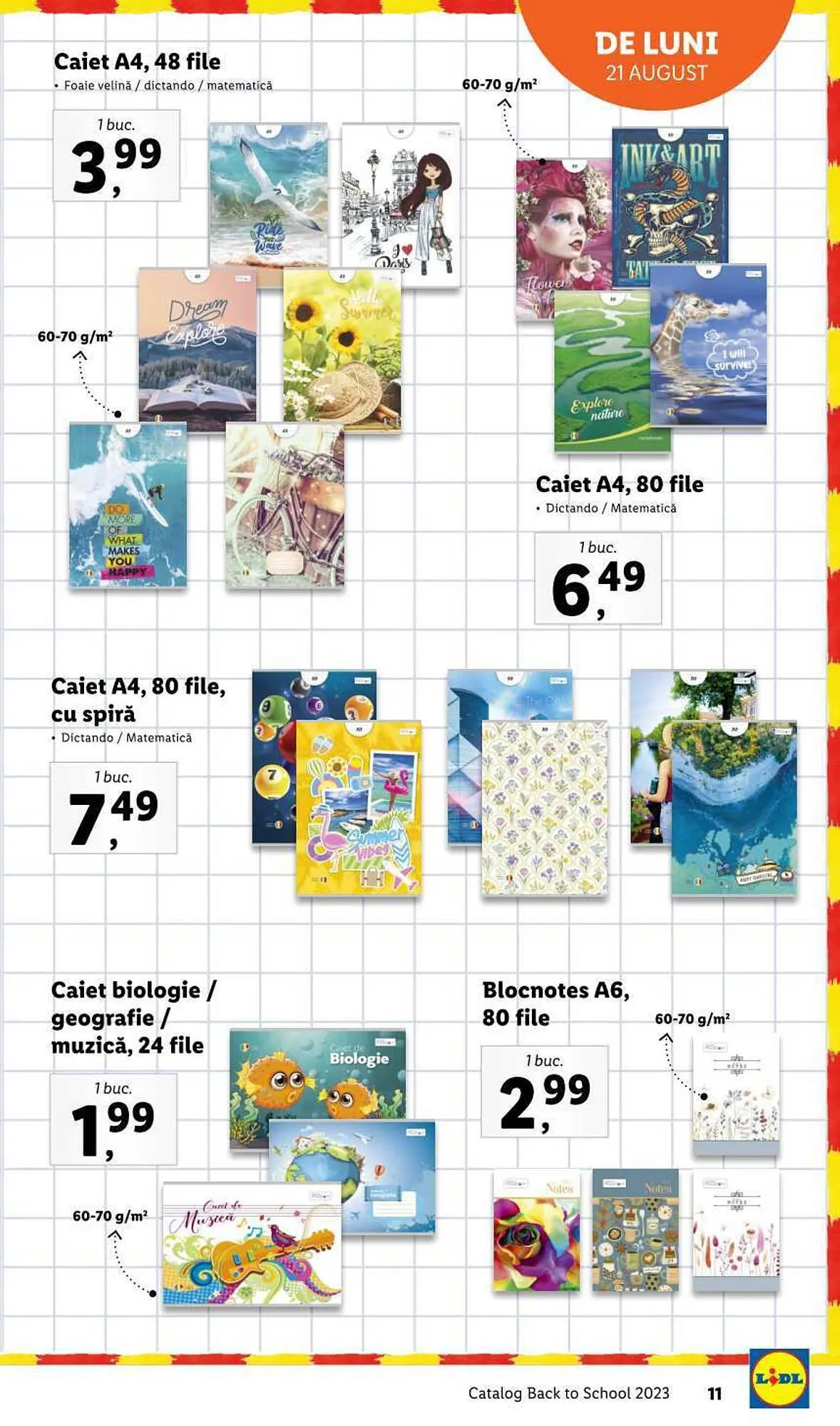 Catalog Lidl catalog de la 21 august până la 3 septembrie 2023 - Revista Pagina 11