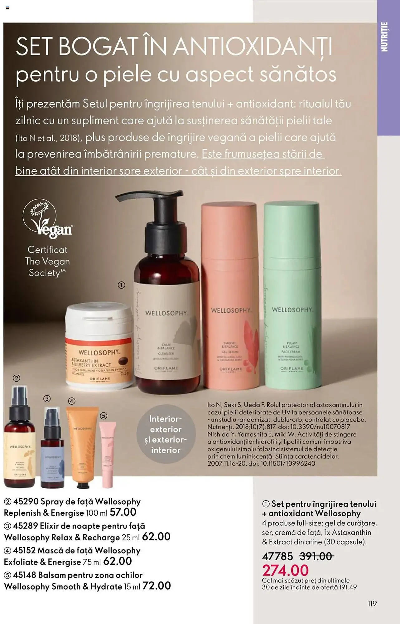 Catalog Catalog Oriflame de la 30 septembrie până la 21 octombrie 2025 - Revista Pagina 119