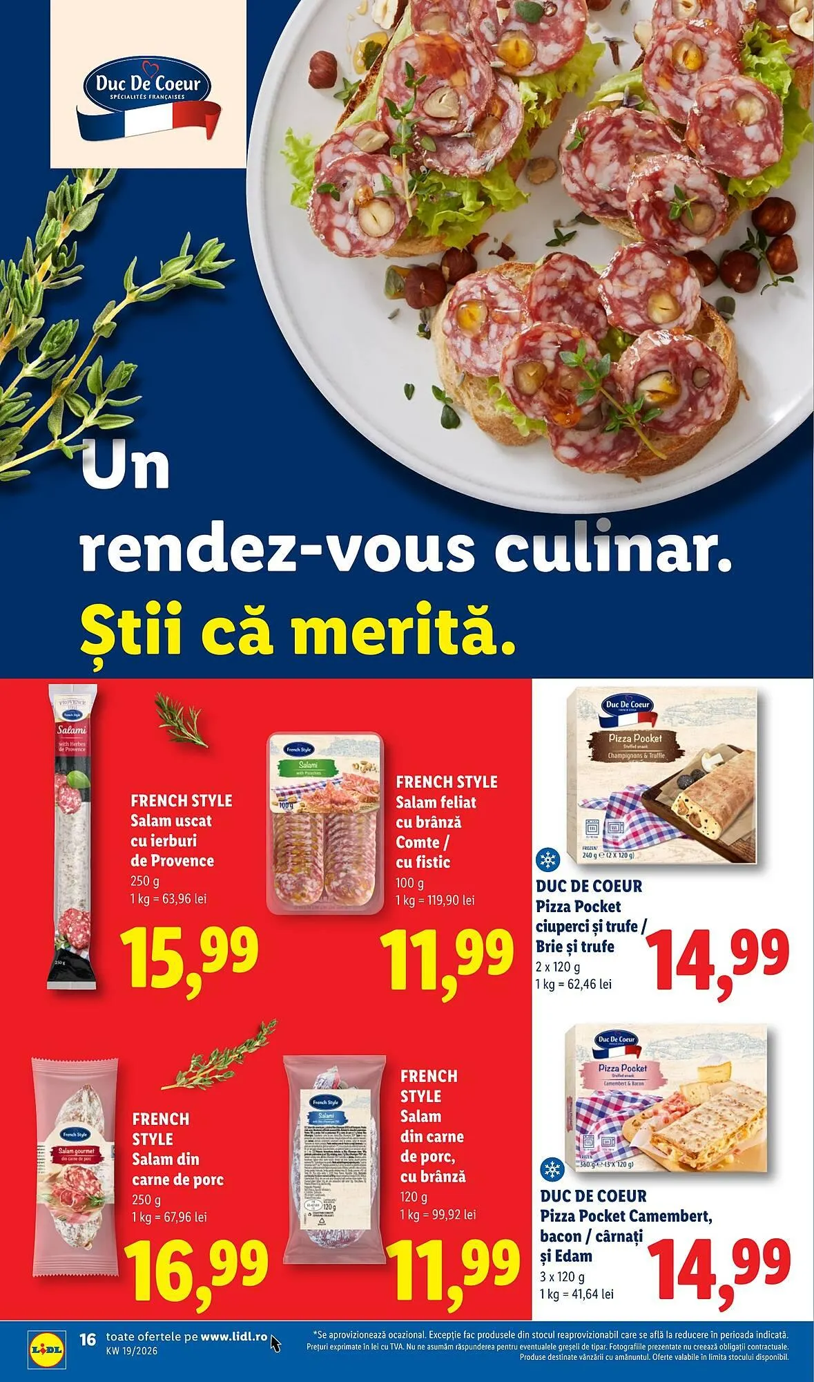 Catalog Catalog Lidl de la 4 mai până la 10 mai 2026 - Revista Pagina 16
