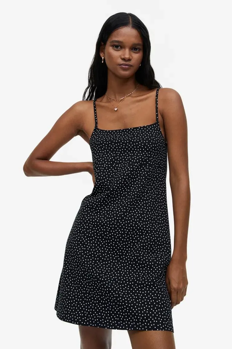 Rochie în formă de A din jerseu