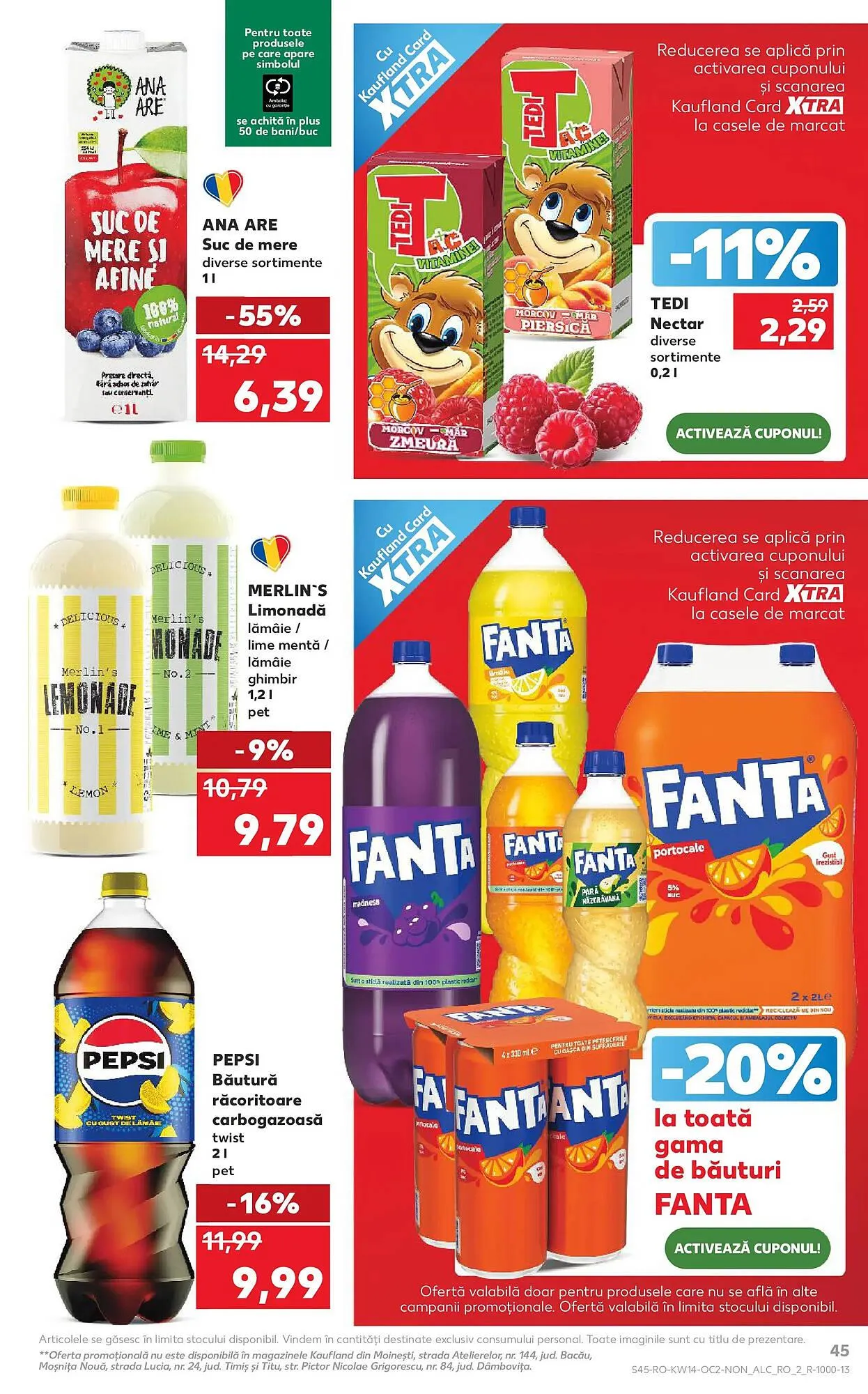 Catalog Catalog Kaufland de la 1 aprilie până la 7 aprilie 2026 - Revista Pagina 45