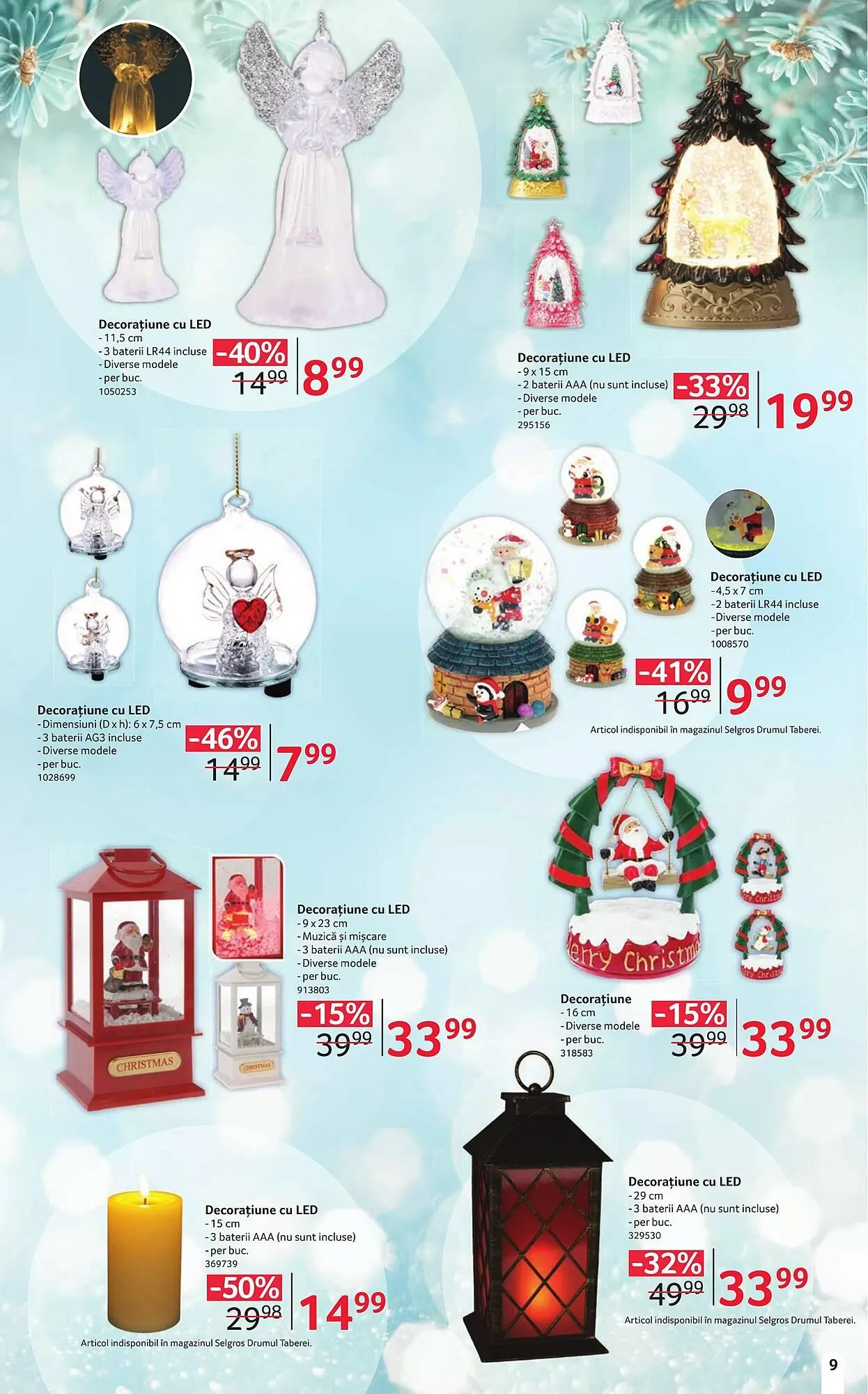 Catalog Catalog Selgros de la 6 decembrie până la 24 decembrie 2025 - Revista Pagina 9