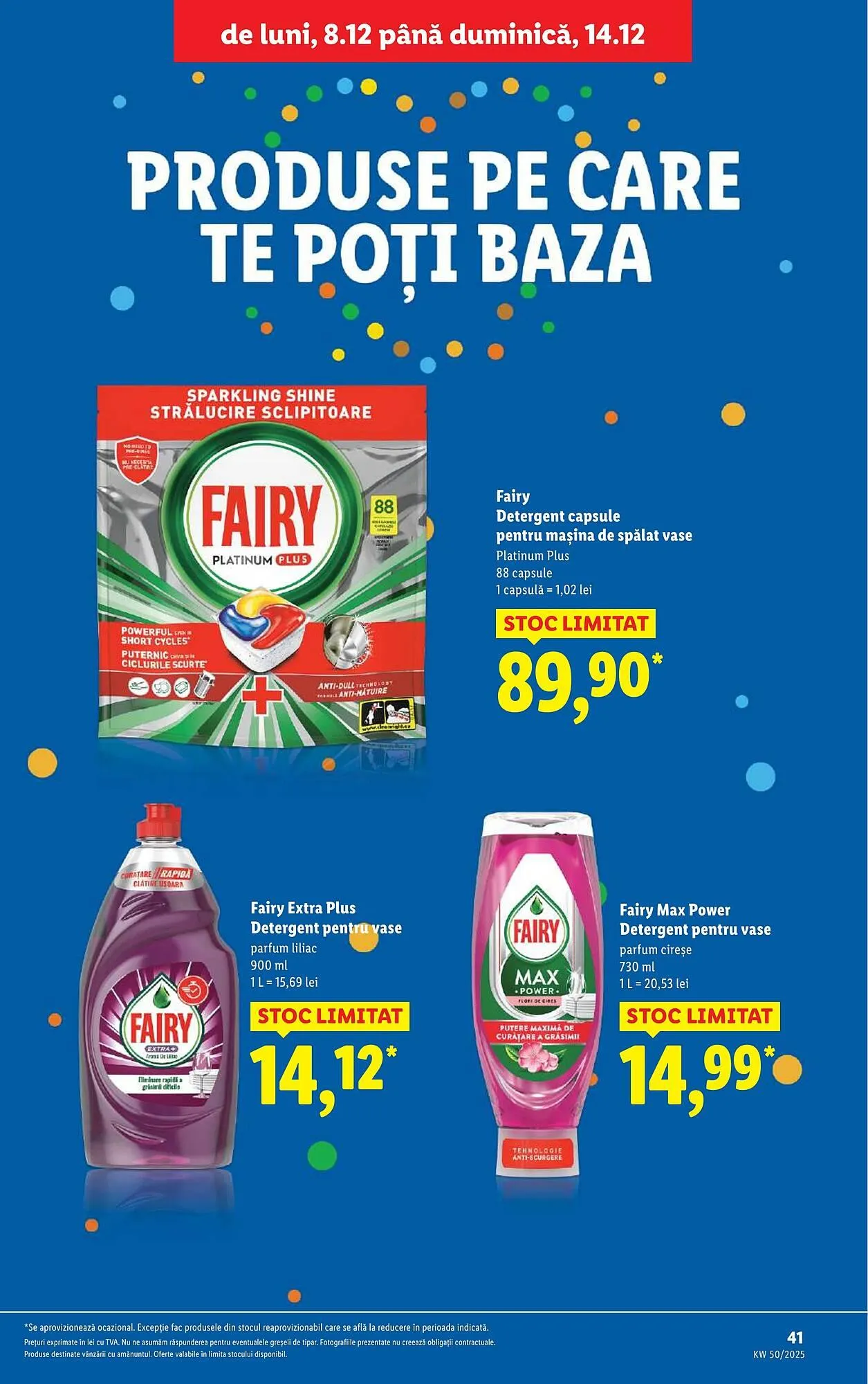 Catalog Catalog Lidl de la 8 decembrie până la 14 decembrie 2025 - Revista Pagina 41