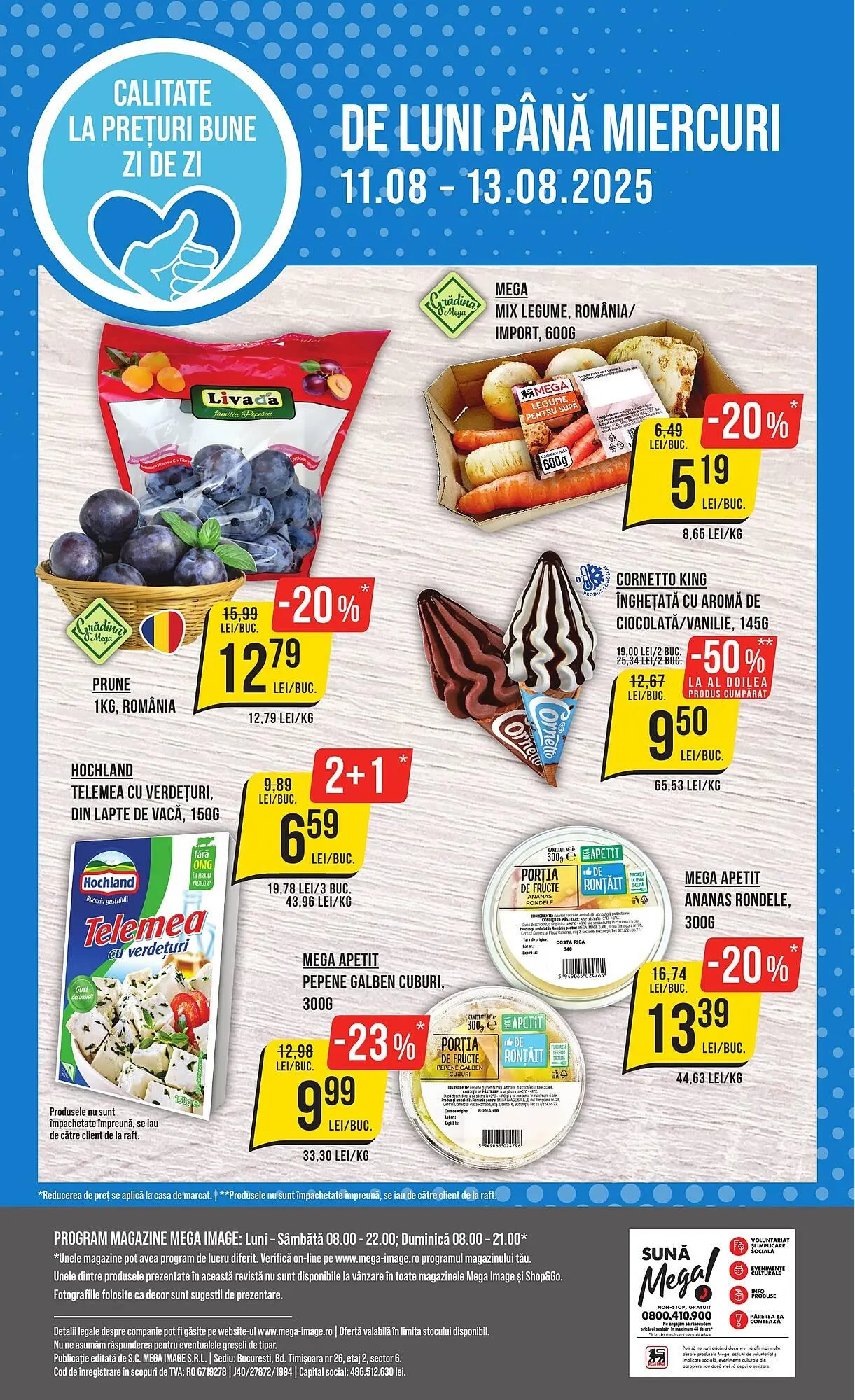 Catalog Catalog Mega Image de la 7 august până la 13 august 2025 - Revista Pagina 24