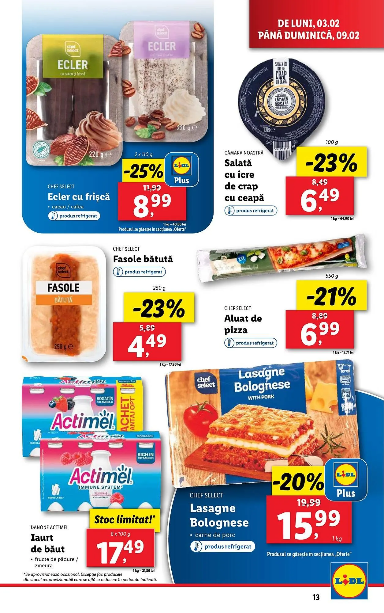 Catalog Catalog Lidl de la 3 februarie până la 9 februarie 2025 - Revista Pagina 13
