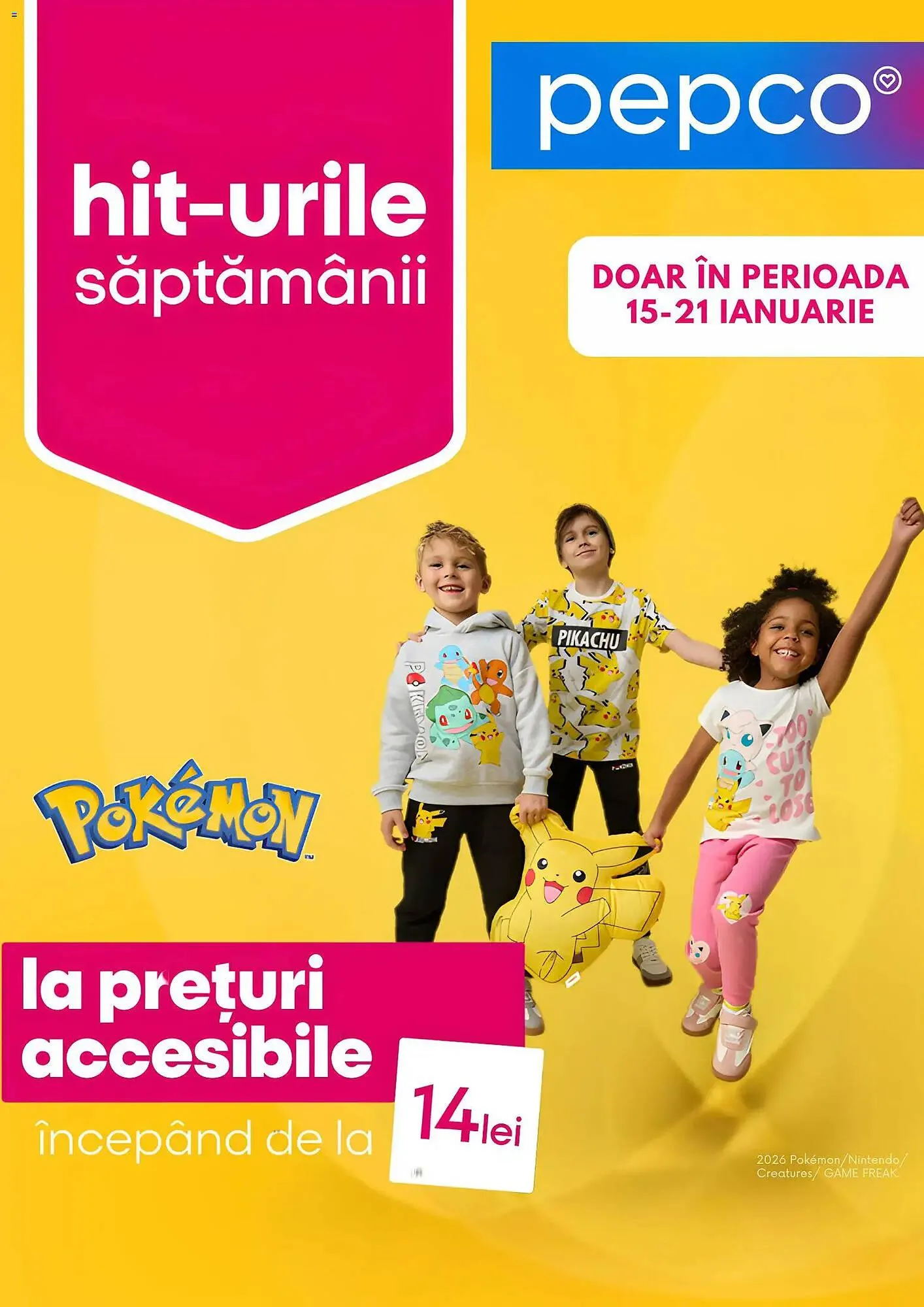 Catalog Catalog Pepco de la 15 ianuarie până la 21 ianuarie 2026 - Revista Pagina 1