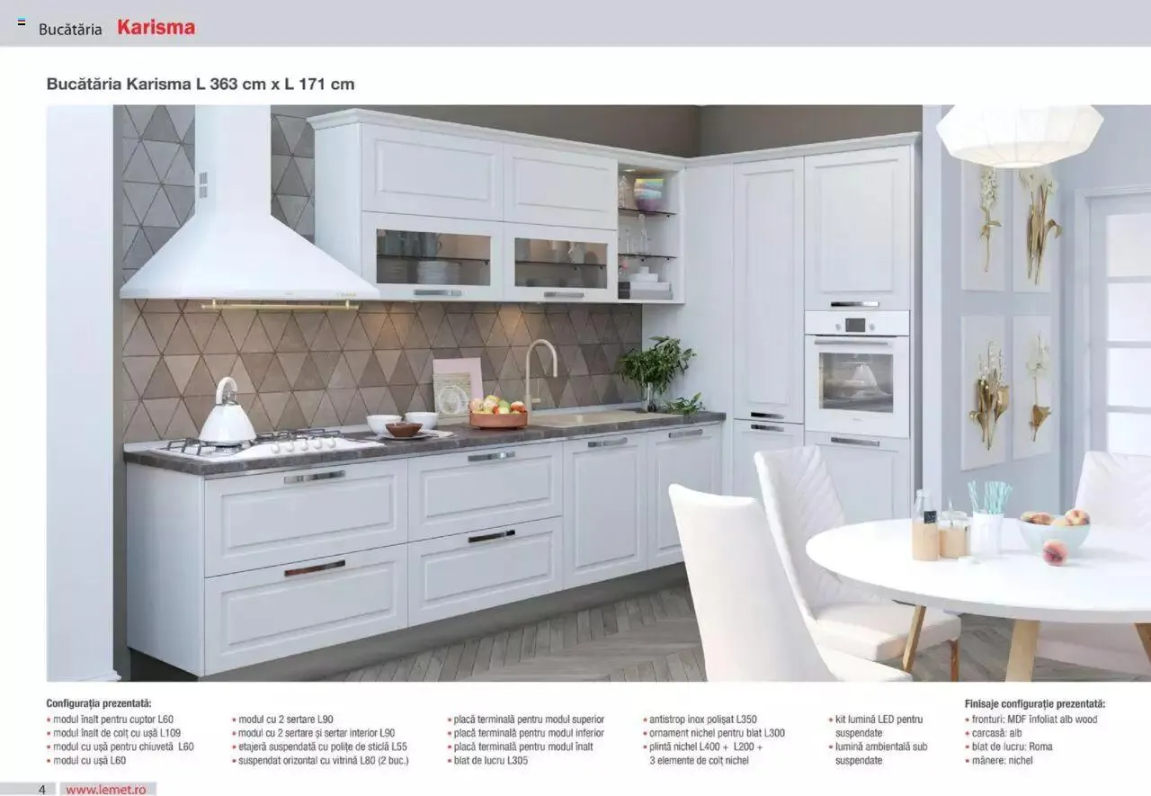 Catalog Lem’s - Bucătăria Karisma de la 1 septembrie până la 31 decembrie 2023 - Revista Pagina 4