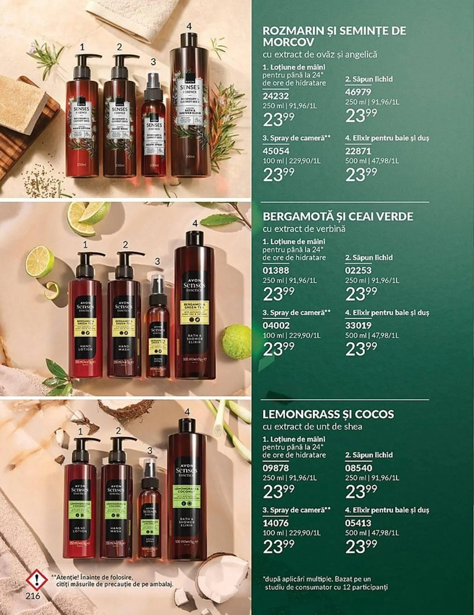 Catalog Catalog Avon de la 3 noiembrie până la 30 noiembrie 2025 - Revista Pagina 214