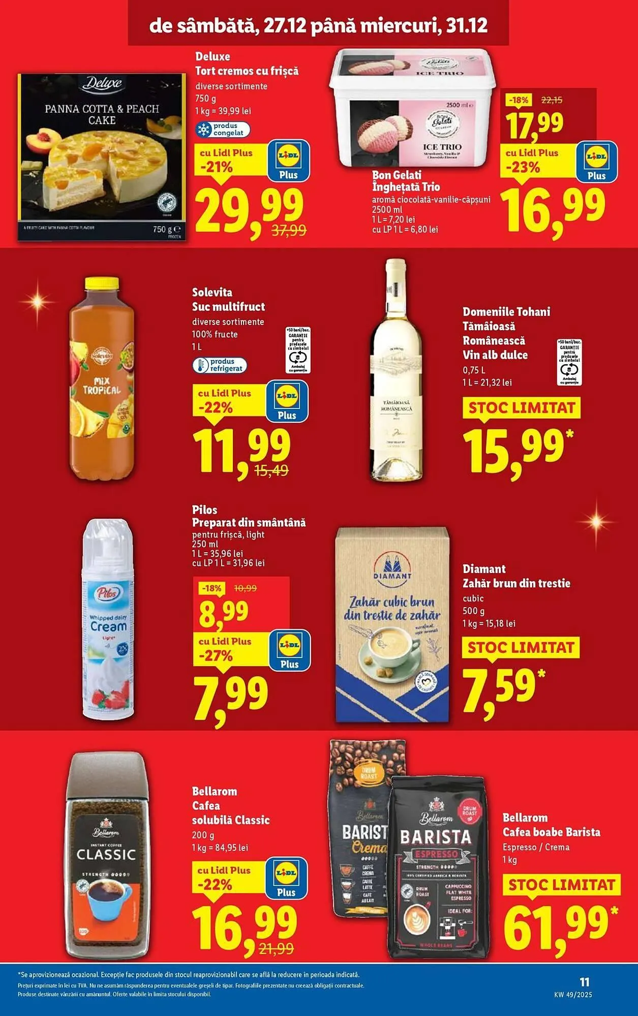 Catalog Catalog Lidl de la 27 decembrie până la 31 decembrie 2025 - Revista Pagina 11